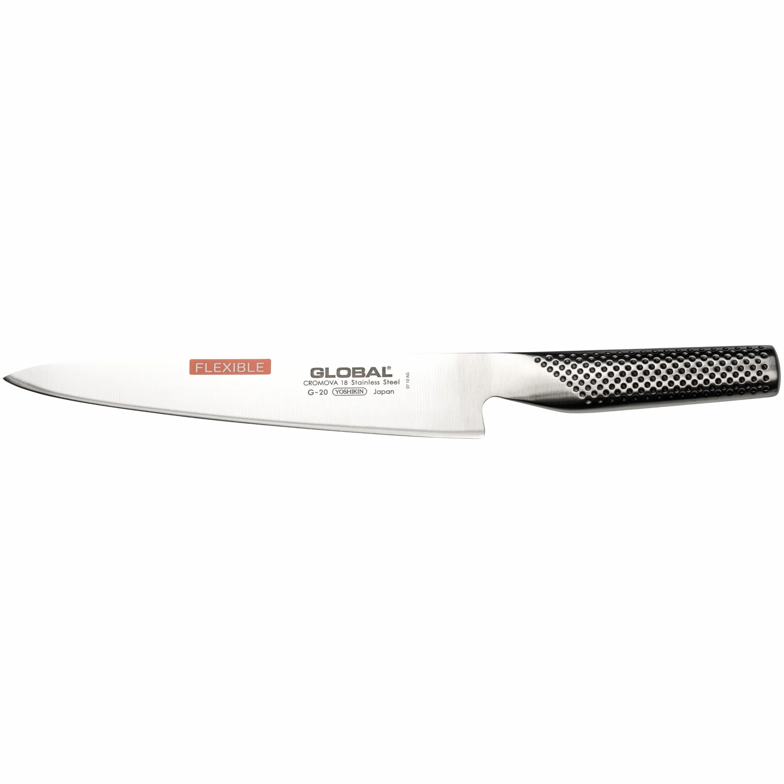Global G-20 Cuchillo filetear 210 mm (8 cali) hoja