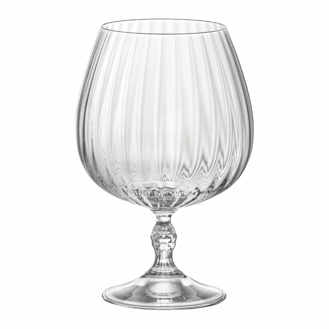 NO MANUFACTURER Bormioli 93995 - Juego de 6 copas de licor de cristal americano, 20 s, 65 cl