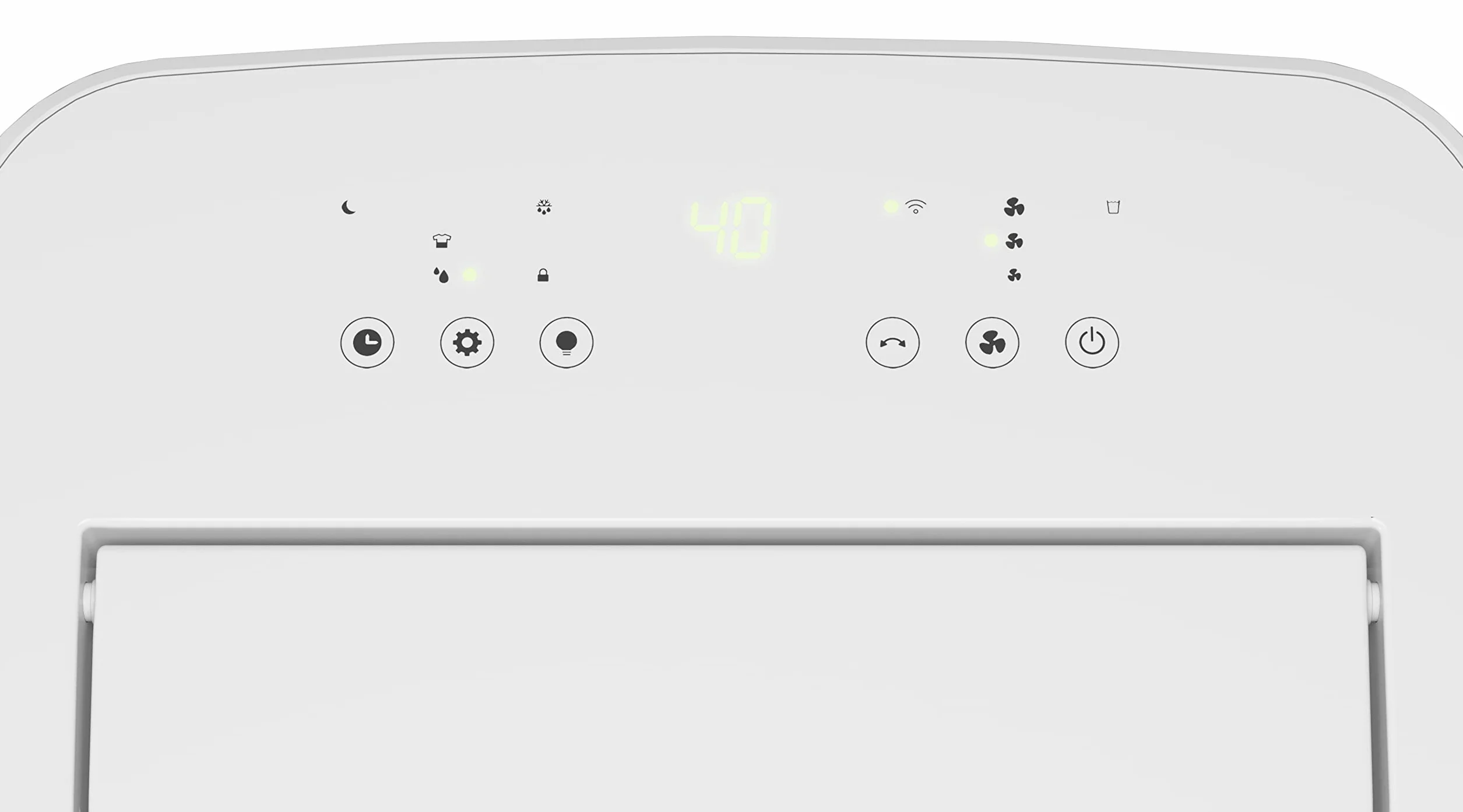 Olimpia Splendid 02064 Aquaria S1 20 P, Deshumidificador 20 litros al día, Tres etapas de filtración, Pantalla táctil y tapa motorizada, Wi-Fi integrado