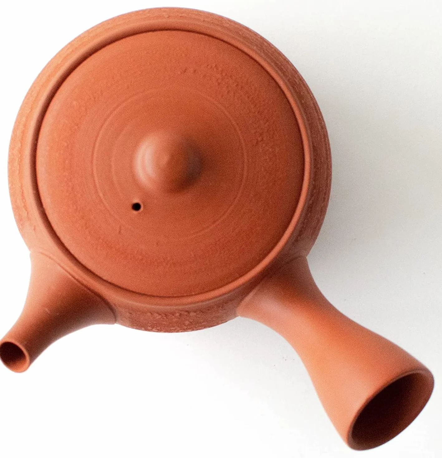 Tokoname Ware Gyokko - Tetera Kyusu de malla de cerámica para un solo uso