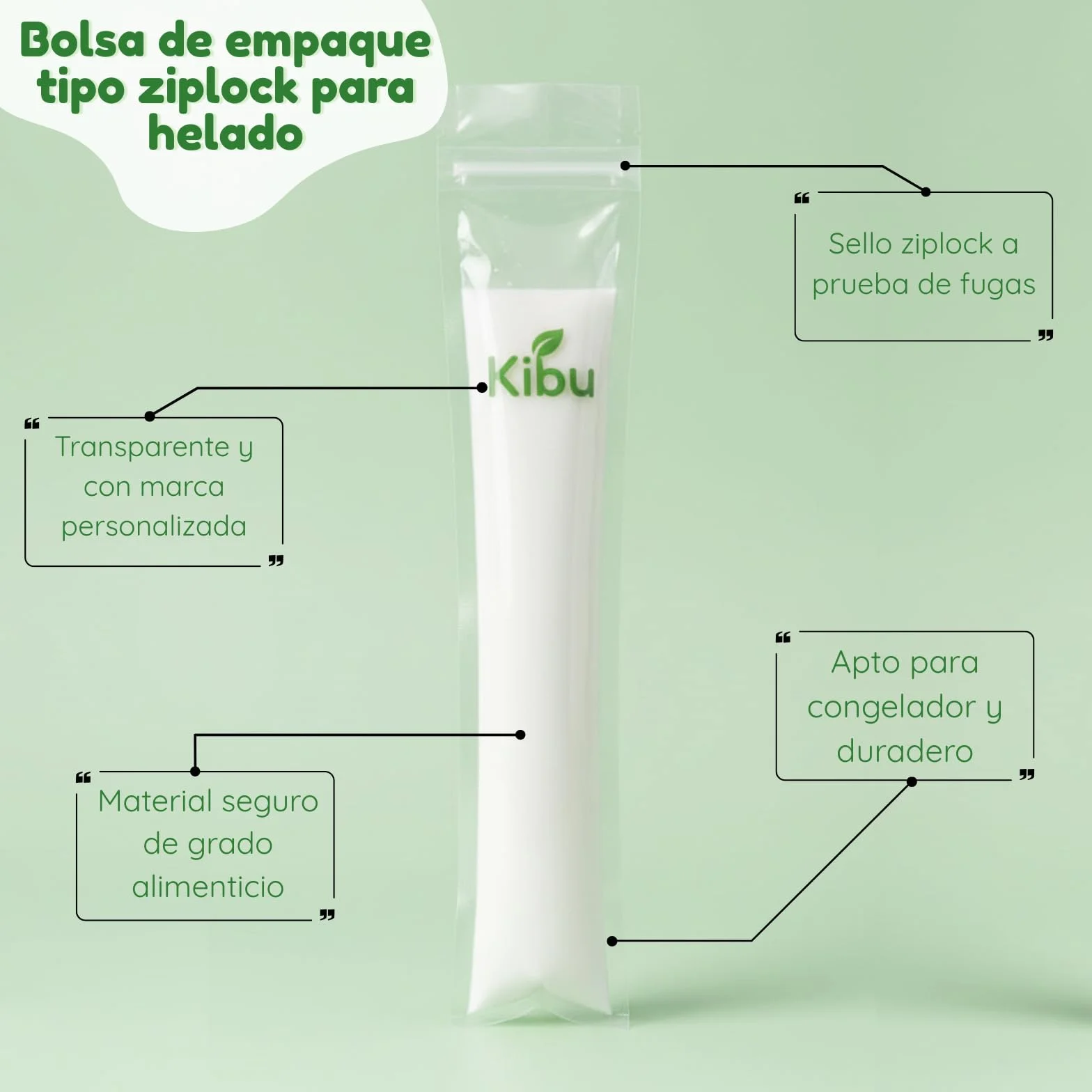 Bolsas de Helado Flash 150 Pack Plástico Duradero para Hacer Palitos de Hielo y Postres Congelados