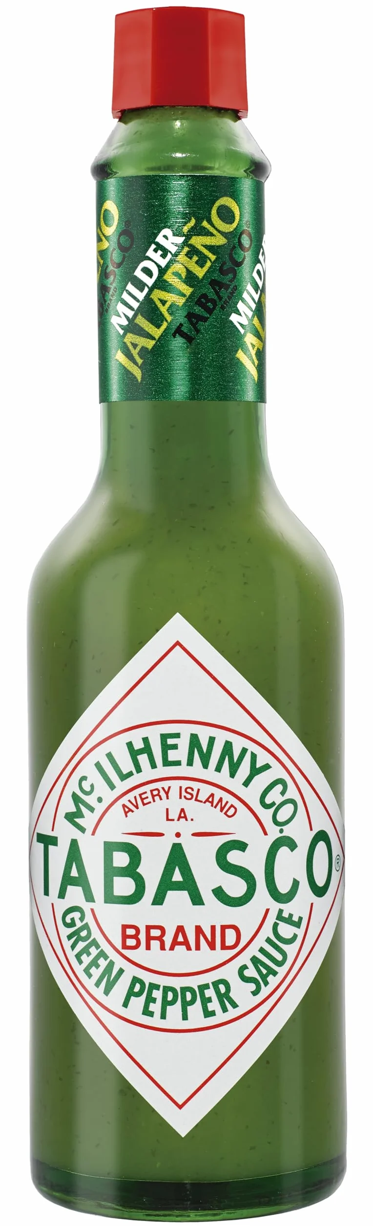 Tabasco Verde Salsa Picante Sabor Suave 60 ml Chiles Jalapeños Tex-mex
