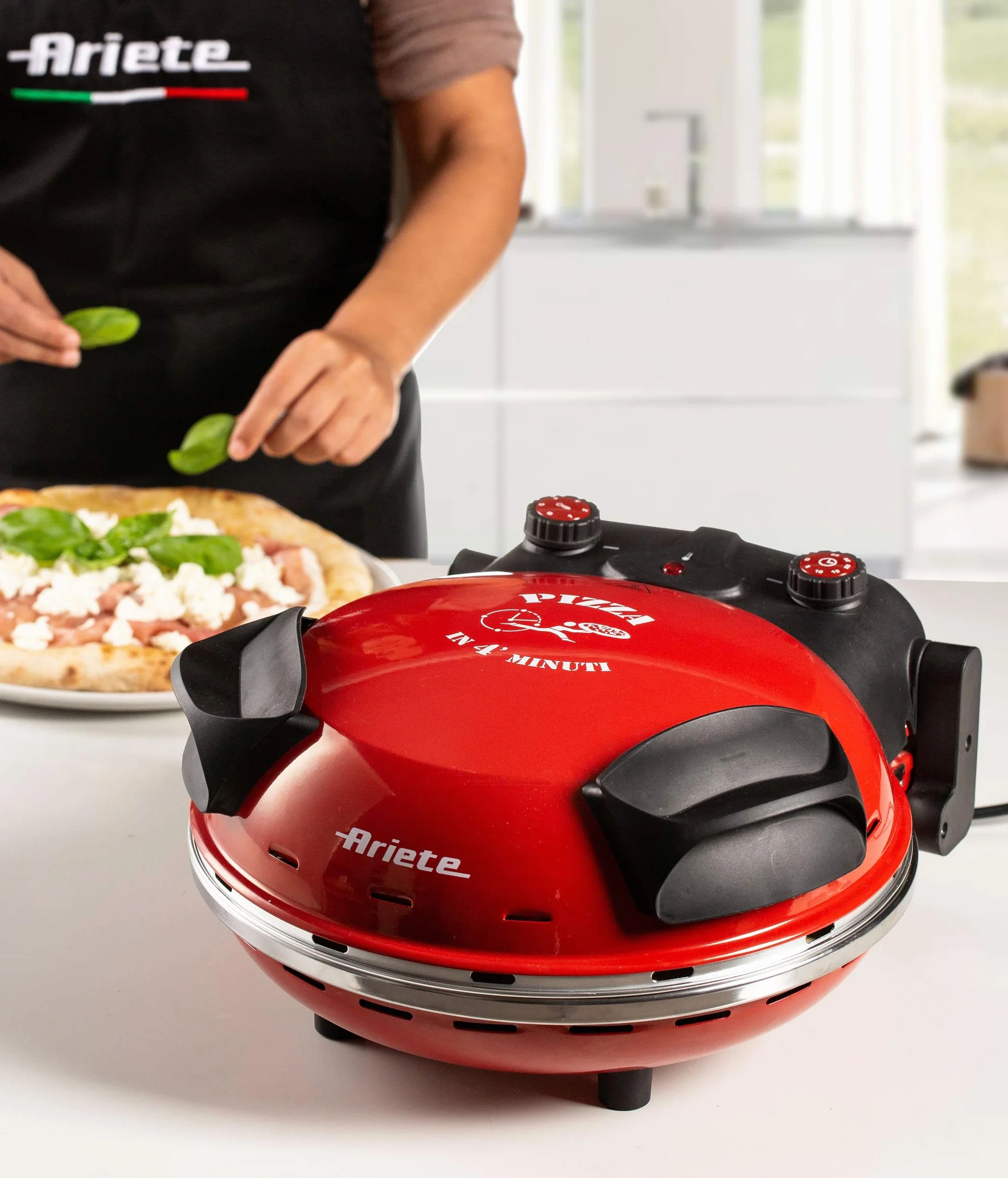 Ariete 909 Horno para pizza 1200 W 33 cm 5 niveles temperatura