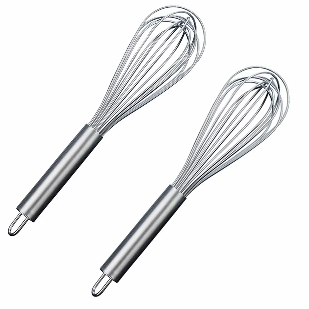 ZHANGXIAO Varillas de batir,Acero Inoxidable Usado for Remover Cocina Herramientas for Hornear Globo Varillas de batir (tamaño : 42×9cm)