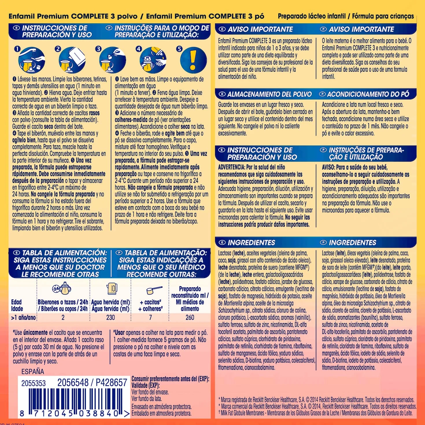 Enfamil Complete 3 800 g