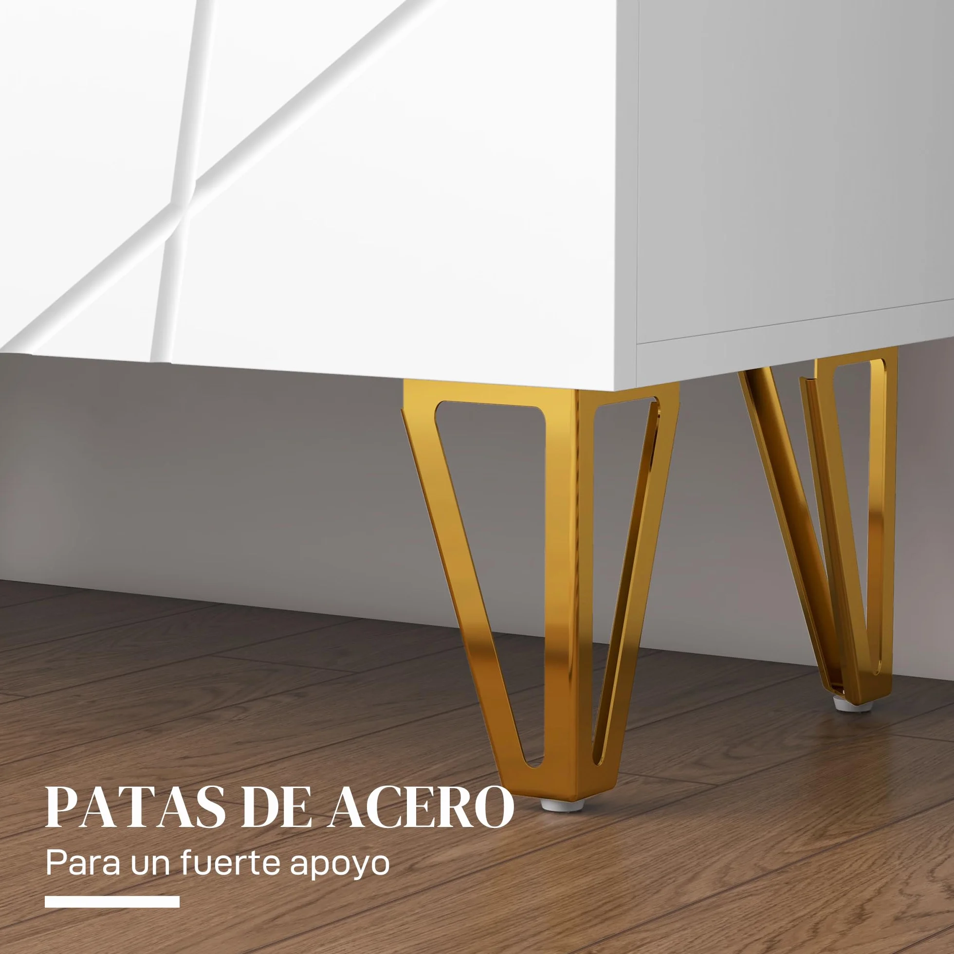 HOMCOM Mueble Zapatero Moderno de Entrada para Recibidor con Estantes Ajustables y Cierre Suave 15-20 Pares de Zapatos para Pasillo 72x31,5x95 cm Blanco Brillo