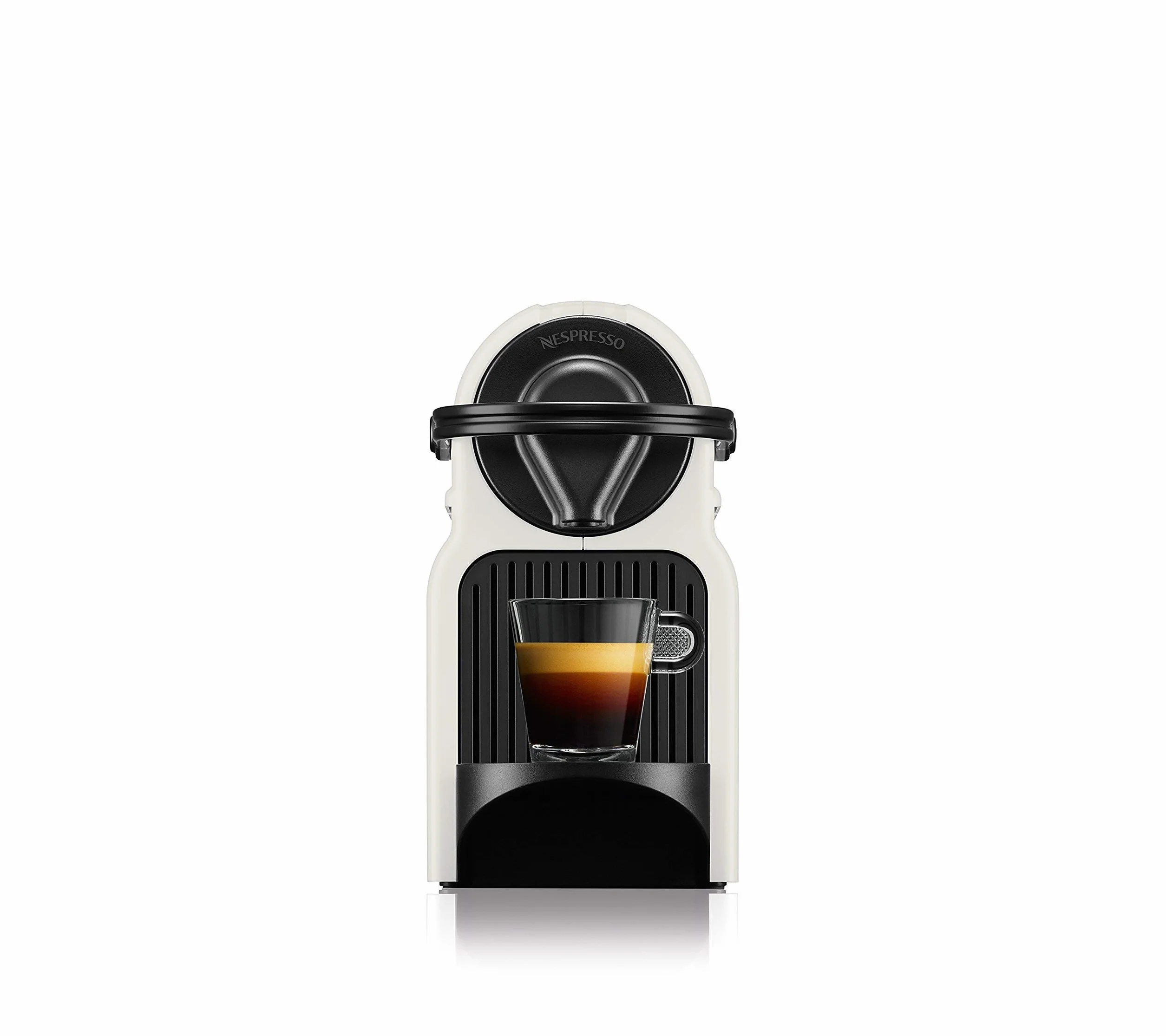 Nespresso Krups Inissia XN1001 Cafetera Monodosis 19 Bares Blanco Reacondicionado