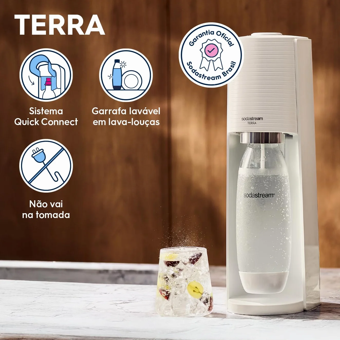 Sodastream Terra Blanco