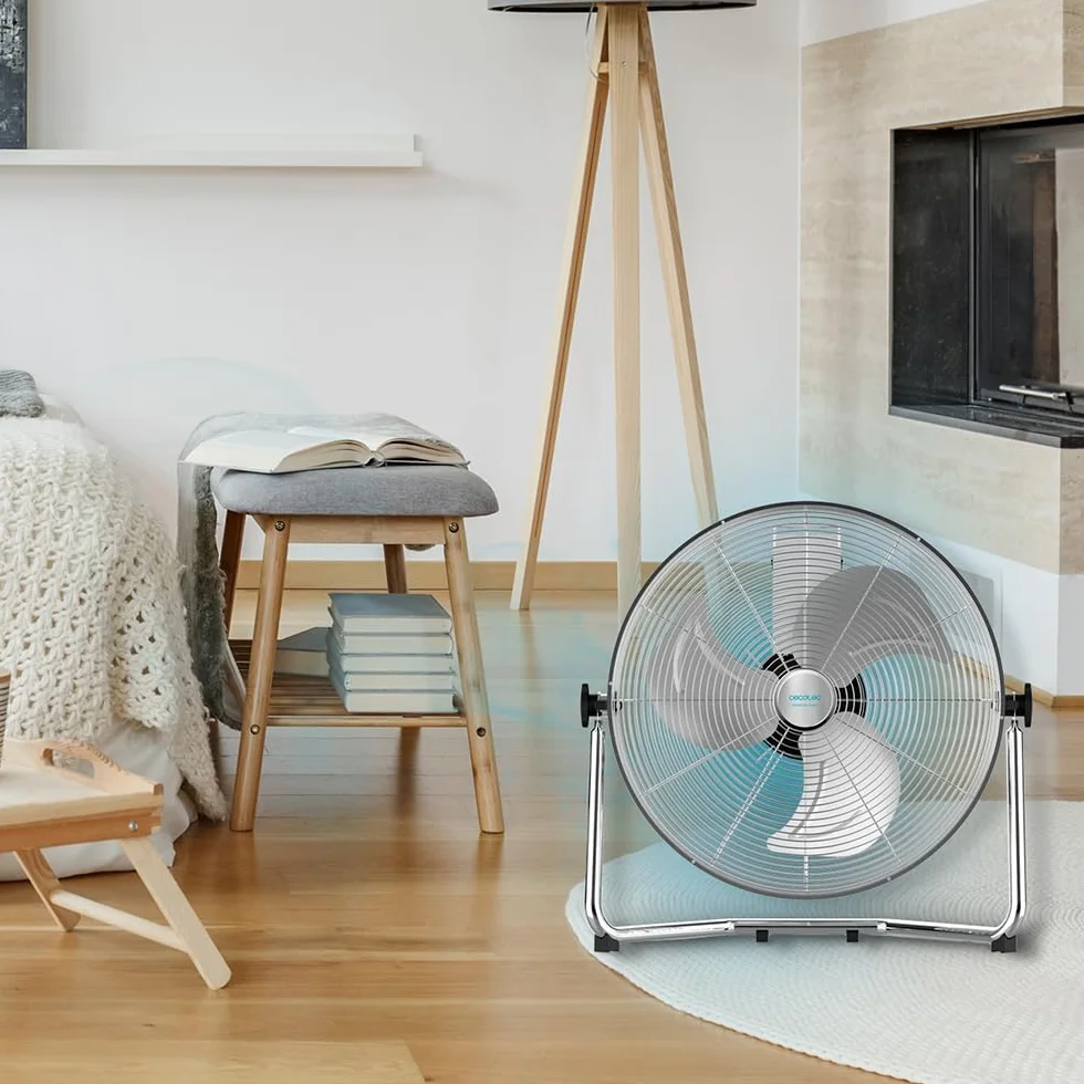 Cecotec Ventilador Industrial EnergySilence 4300 Pro 110 W 45 cm 3 Aspas Metálicas Motor de Cobre