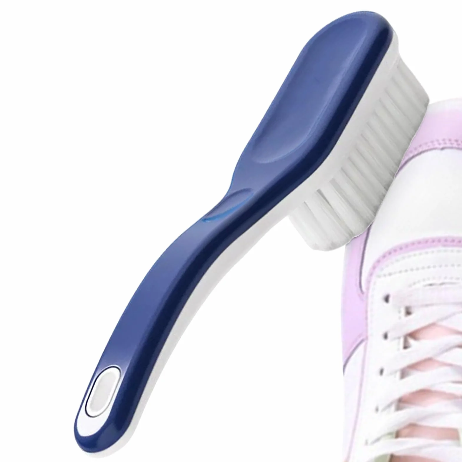 Cepillos para Limpieza De Zapatos,Cepillo Fregador Calzado | Eliminador De Manchas con Empuñadura Ergonómica para Zapatillas Alfombra Baño Ropa Y Hogar