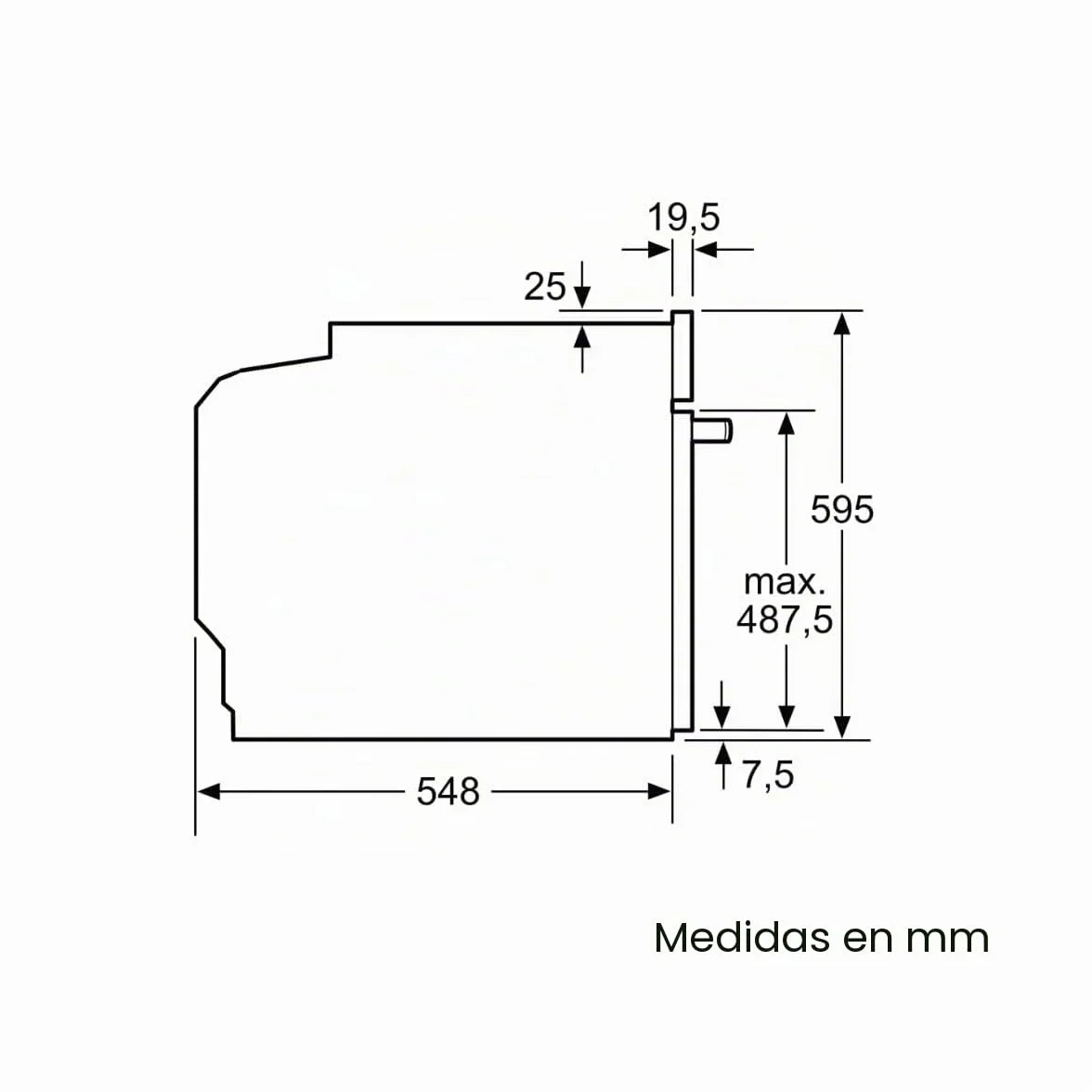 NEFF Horno pirólisis B5ACH7AN3F