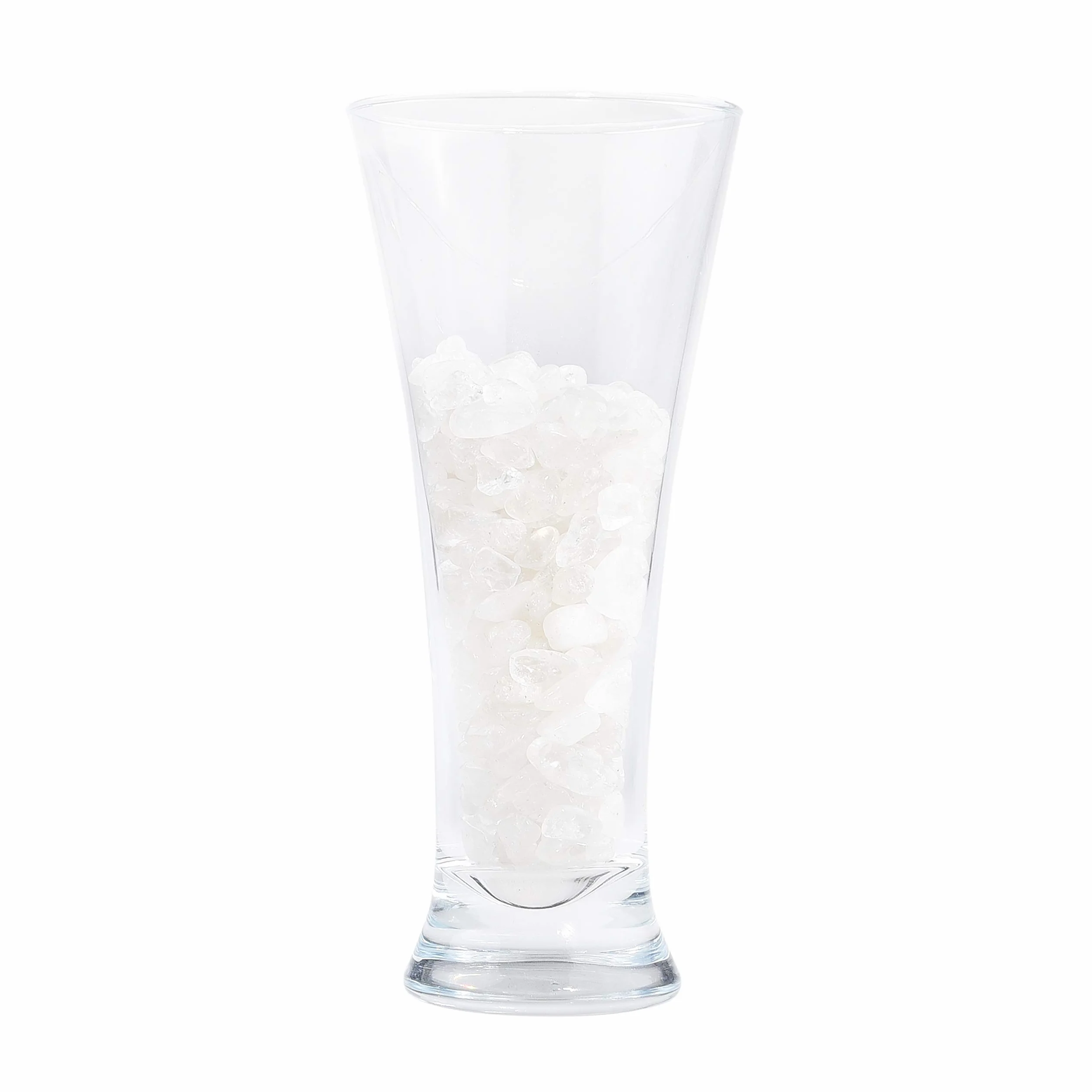 Eco-Fused Piedras de Cristal Pulidas Amatista y Cuarzo – Piedras Naturales con Formas Irregulares para Arte, Manualidades, Joyería, Decoración y Más – Decoración para Acuarios, Plantas y Velas