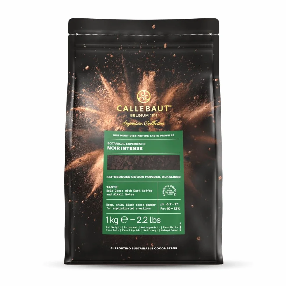 Callebaut Noir Intense Cacao en Polvo 1 kg Premium Procesado Holandés