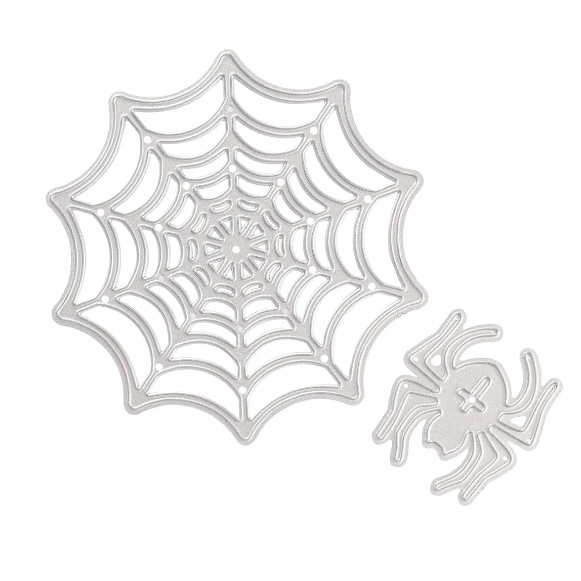 OSALADI Troquel para Manualidades DIY con Plantilla de Telaraña de Halloween para Scrapbooking y Decoración de Álbumes