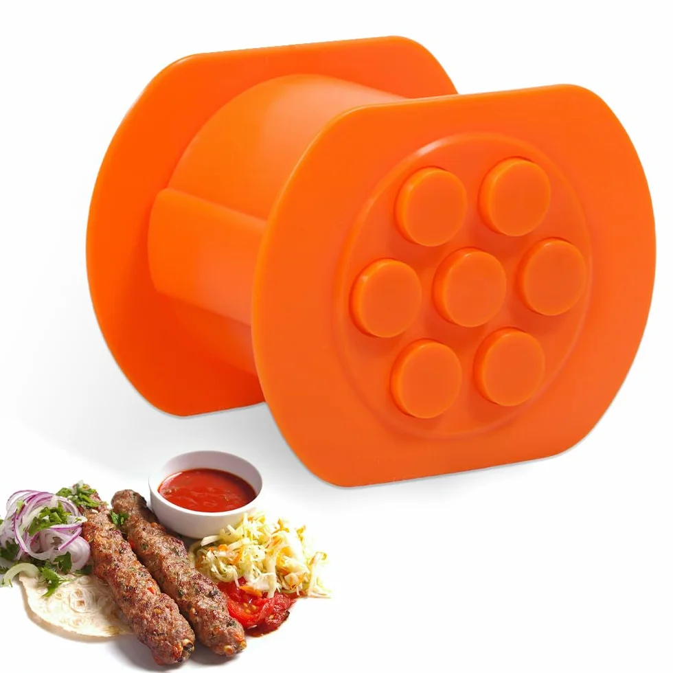 Cevapcici Presse, Cevapcici Maker, Croquetero, Extrusora Manual para Salchichas de Perro Caliente, Máquina de Perro Caliente, Exprimidor de palitos de Carne