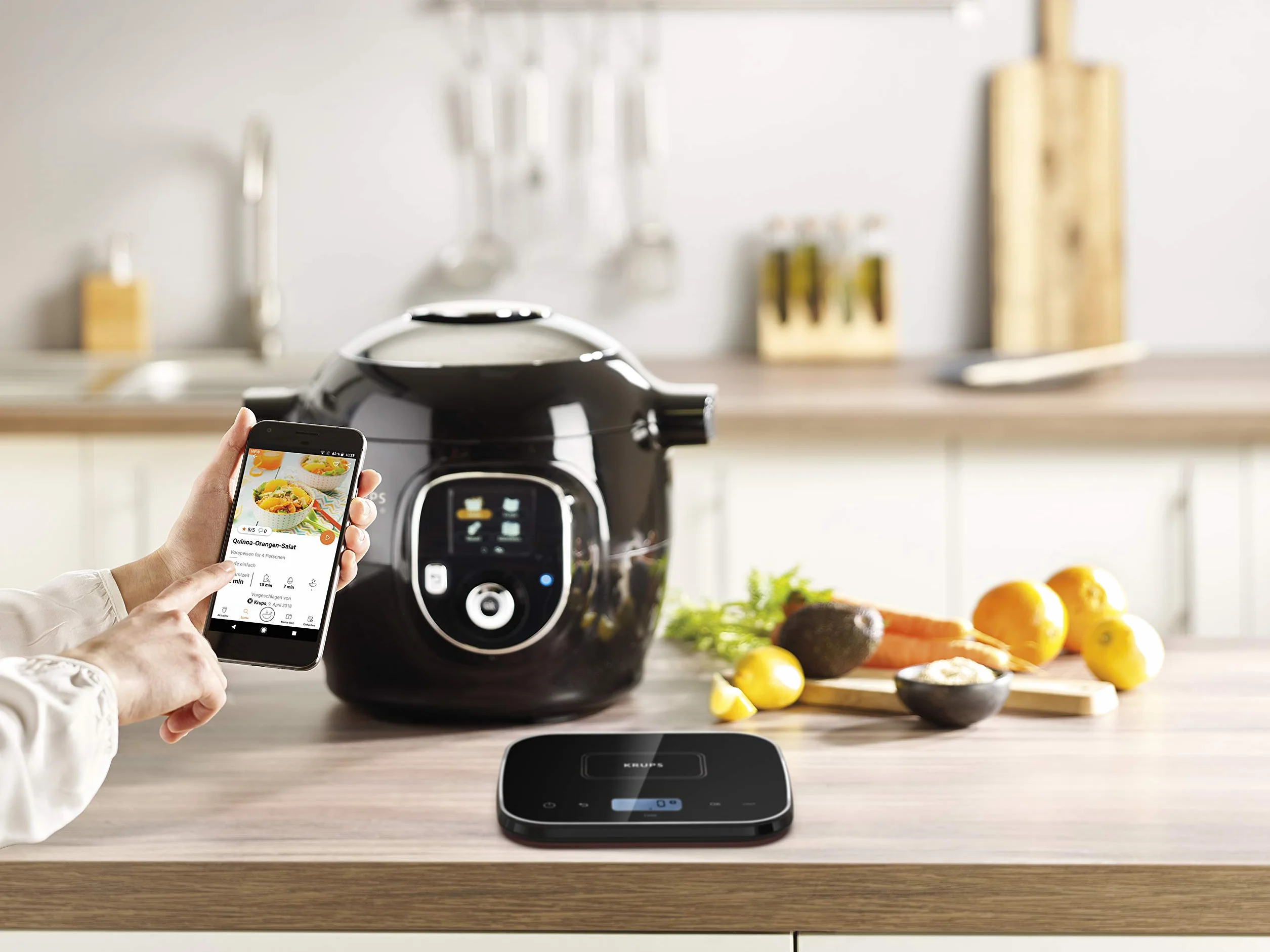 Krups CZ8568 Cook4Me Multicooker 1600 W 6 L Negro Gris