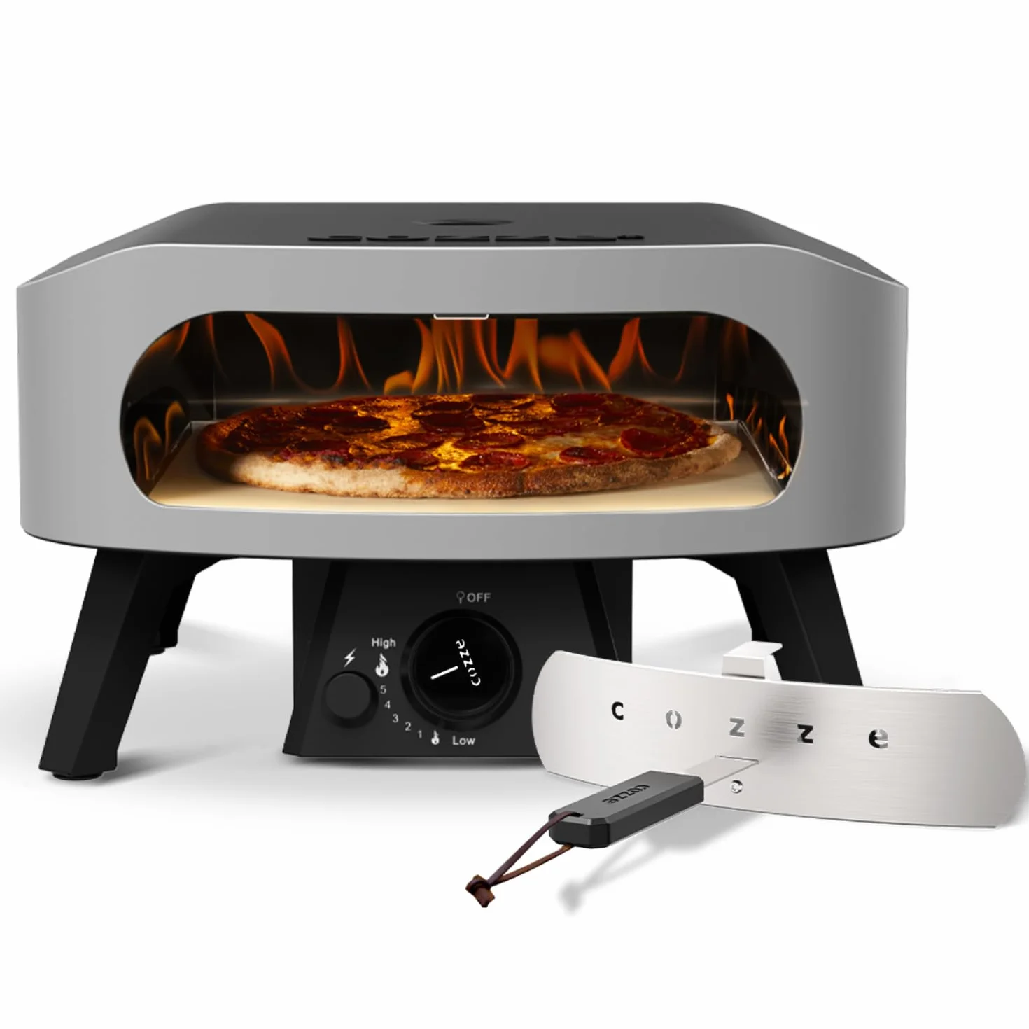 Cozze Horno para pizza de gas 13" CLASSIC 30 mbar con piedra de cordierita