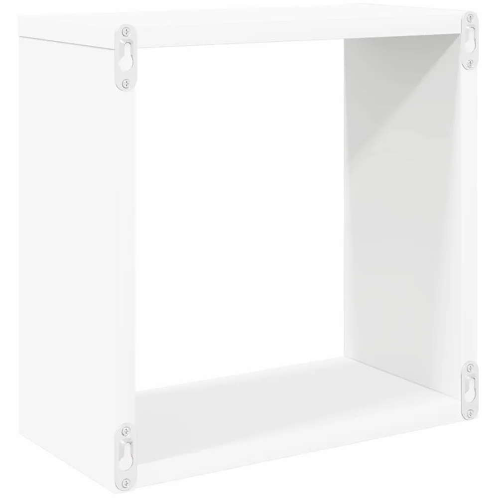 Estantes Cubo de Pared 2 Unidades 30x15x30 cm