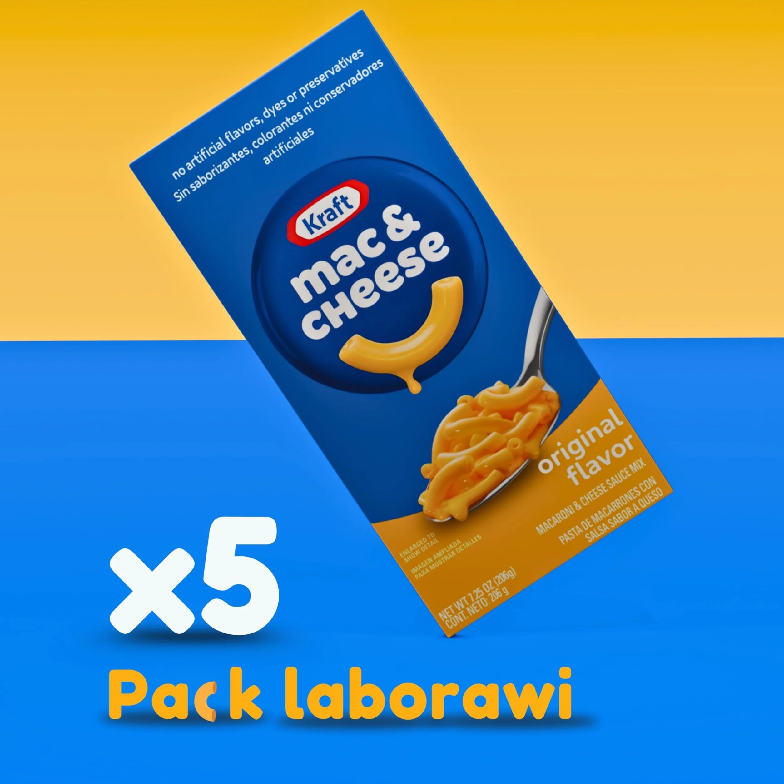 Macaroni & Cheese Americano Pack 5 x 206 g
