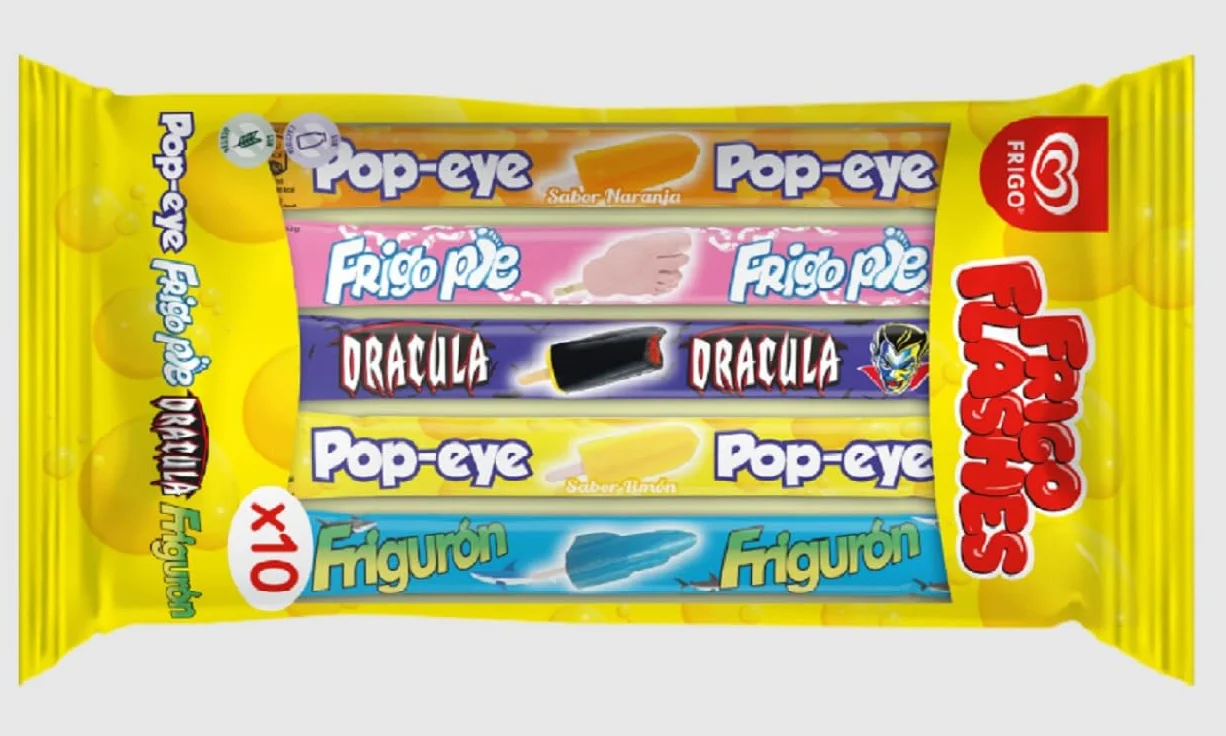 Frigo Flashes Polos líquidos para cogelar 120 flashes