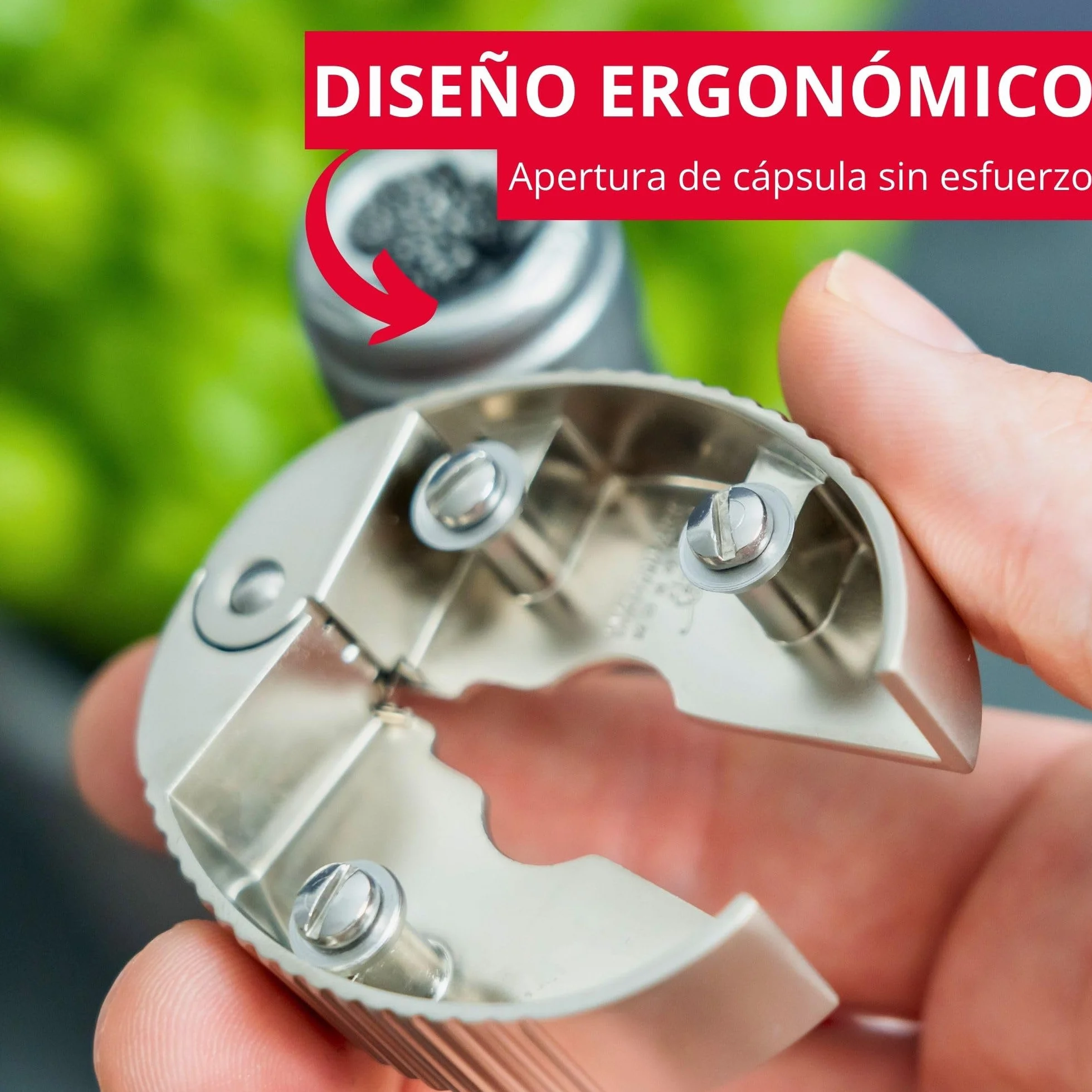 Westmark Cortador de cápsulas, Monopol Edition, Zinc fundido a presión, Mondo, Acabado satinado, 62963380
