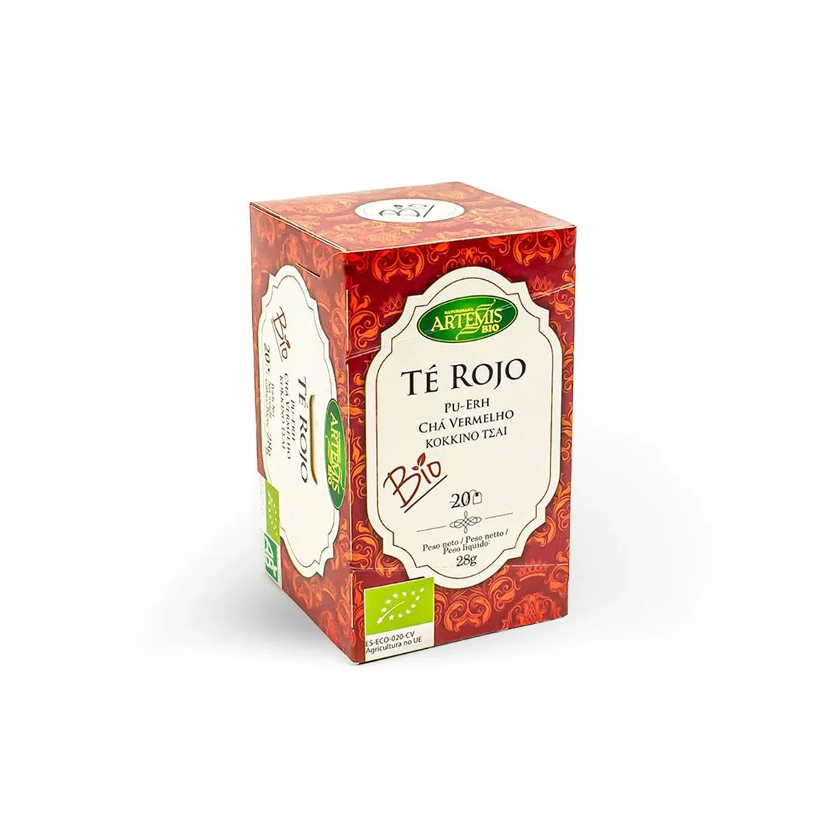 BOLSITAS ECO 20 Filtros TE ROJO PUERH
