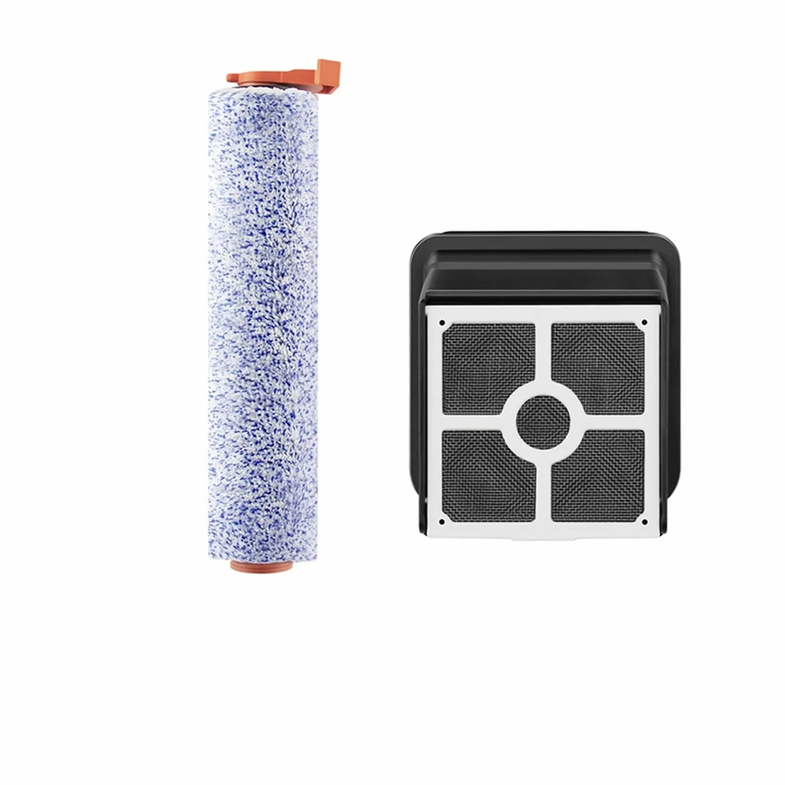 Filtro de Cepillo Rodillo Compatible con Piezas Repuesto aspiradora W90(Hepa 1 Brush 1)