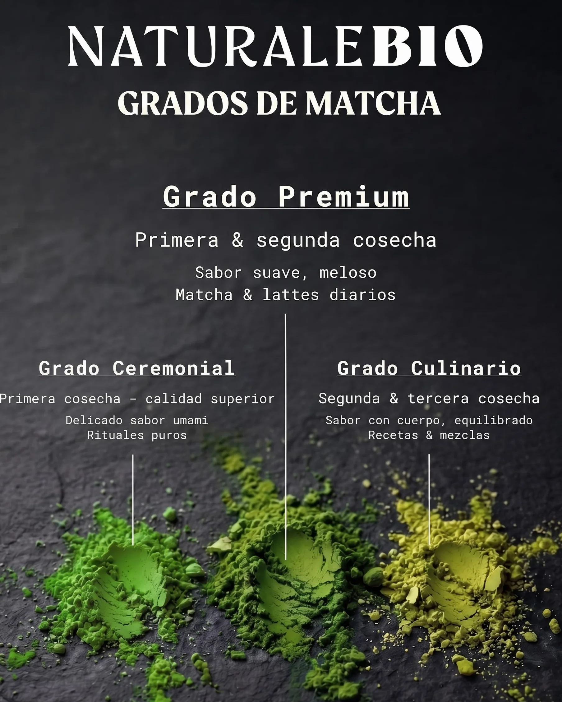 NaturaleBio Té Verde Orgánico en Polvo 200g Té Matcha Biológico Japonés Premium Uji Kyoto