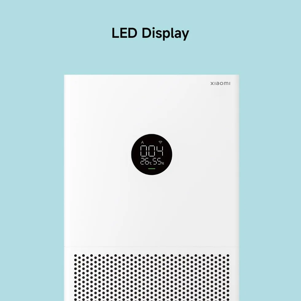 Xiaomi Smart Air Purifier 4 Lite, Filtro HEPA 3-en-1 H13, elimina 99,97% partículas, 43㎡, PM2.5, modo auto, control vocal Alexa y Google, silencioso dormitorio oficina