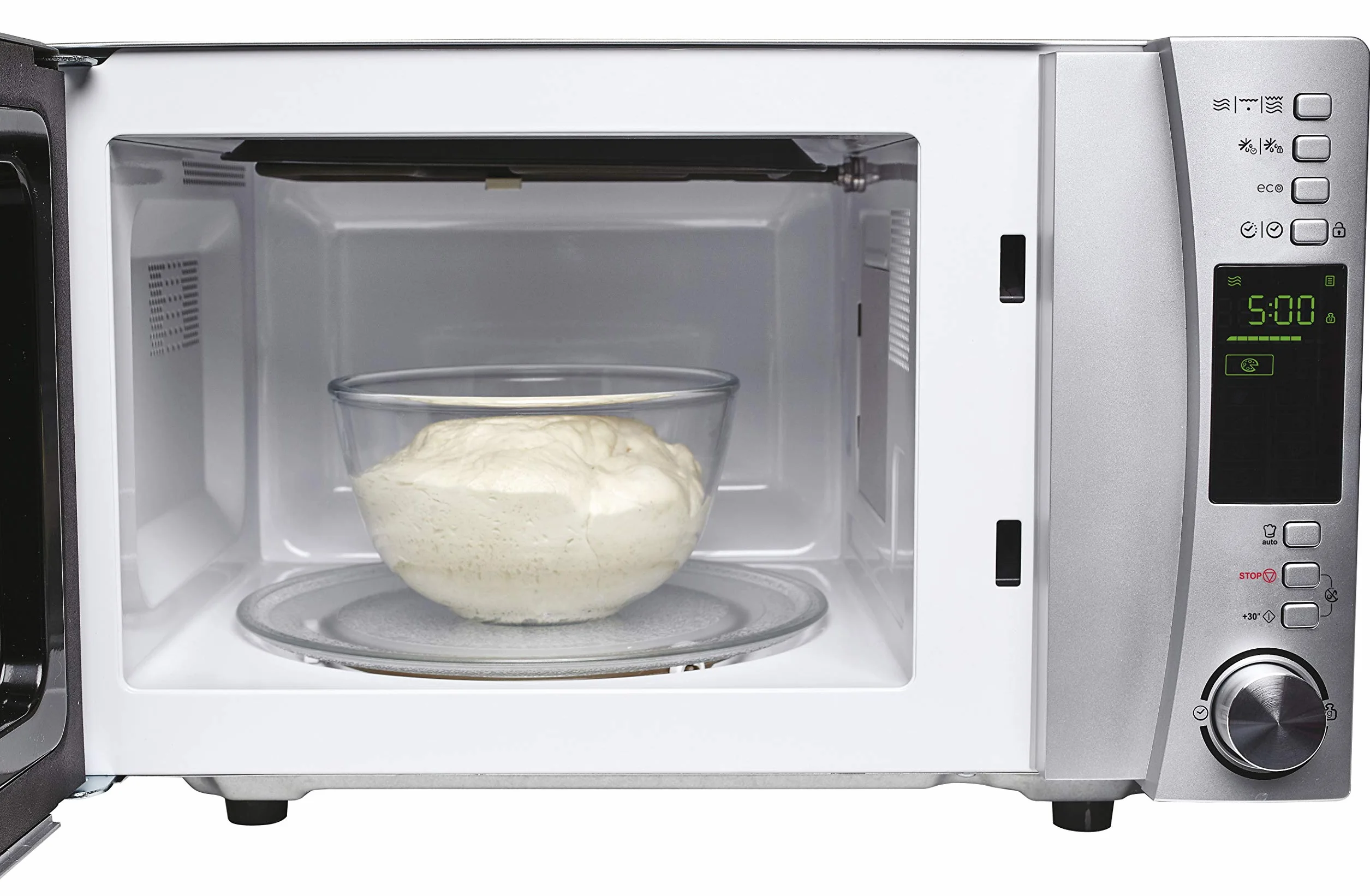 Candy X-Range CMXG22DS, Microondas con Grill, 22L, 1250W, 5 Niveles de Potencia, Digital, 40 Programas, Bloqueo Seguridad, Plato 25,5CM, Grill Rack, Express Cooking, Temporizador, App simply-Fi, Inox