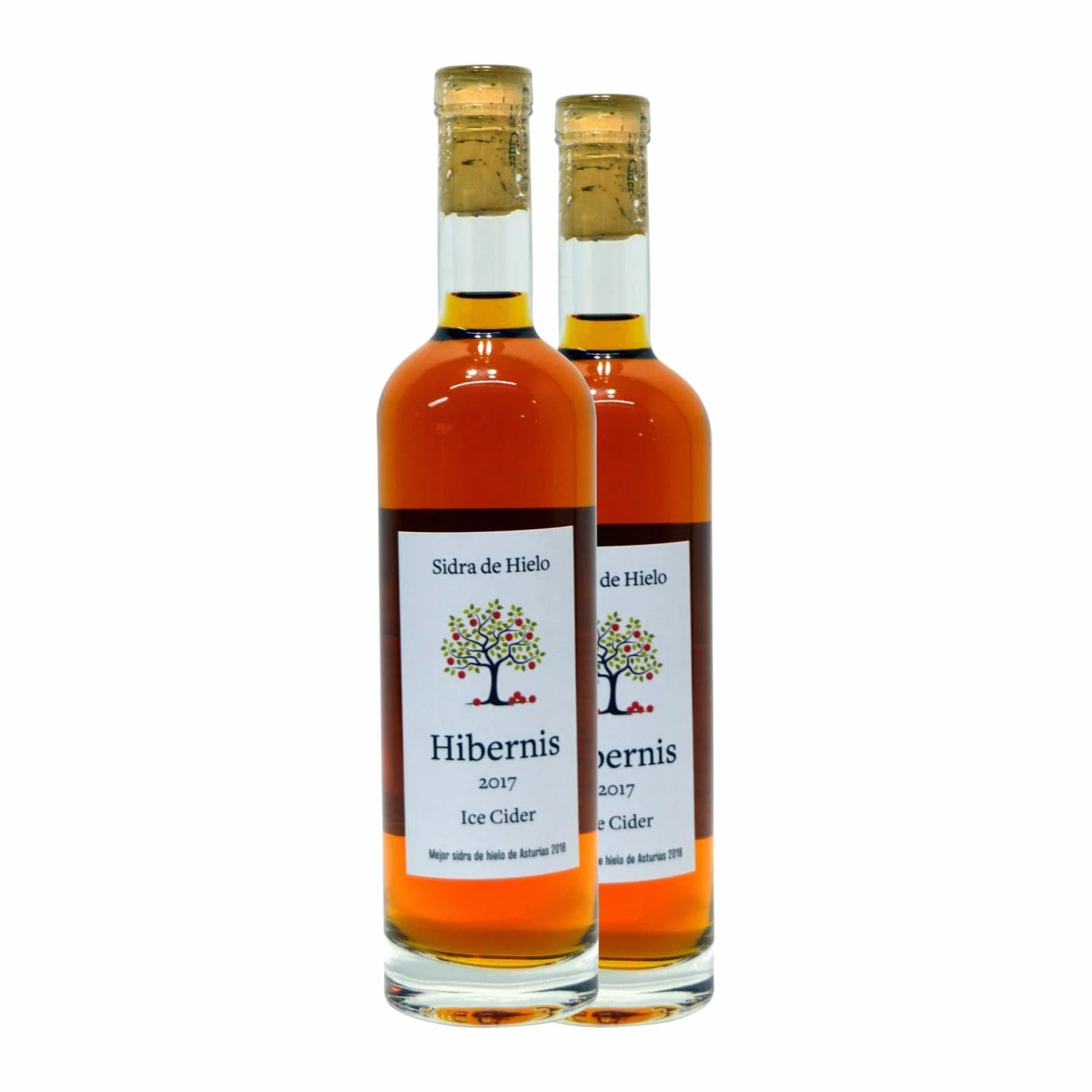 Sidra Martinez Sopeña Hibernis Sidra de Hielo Media Botella 37 cl (Caja de 2 Media Botella de 37 cl)