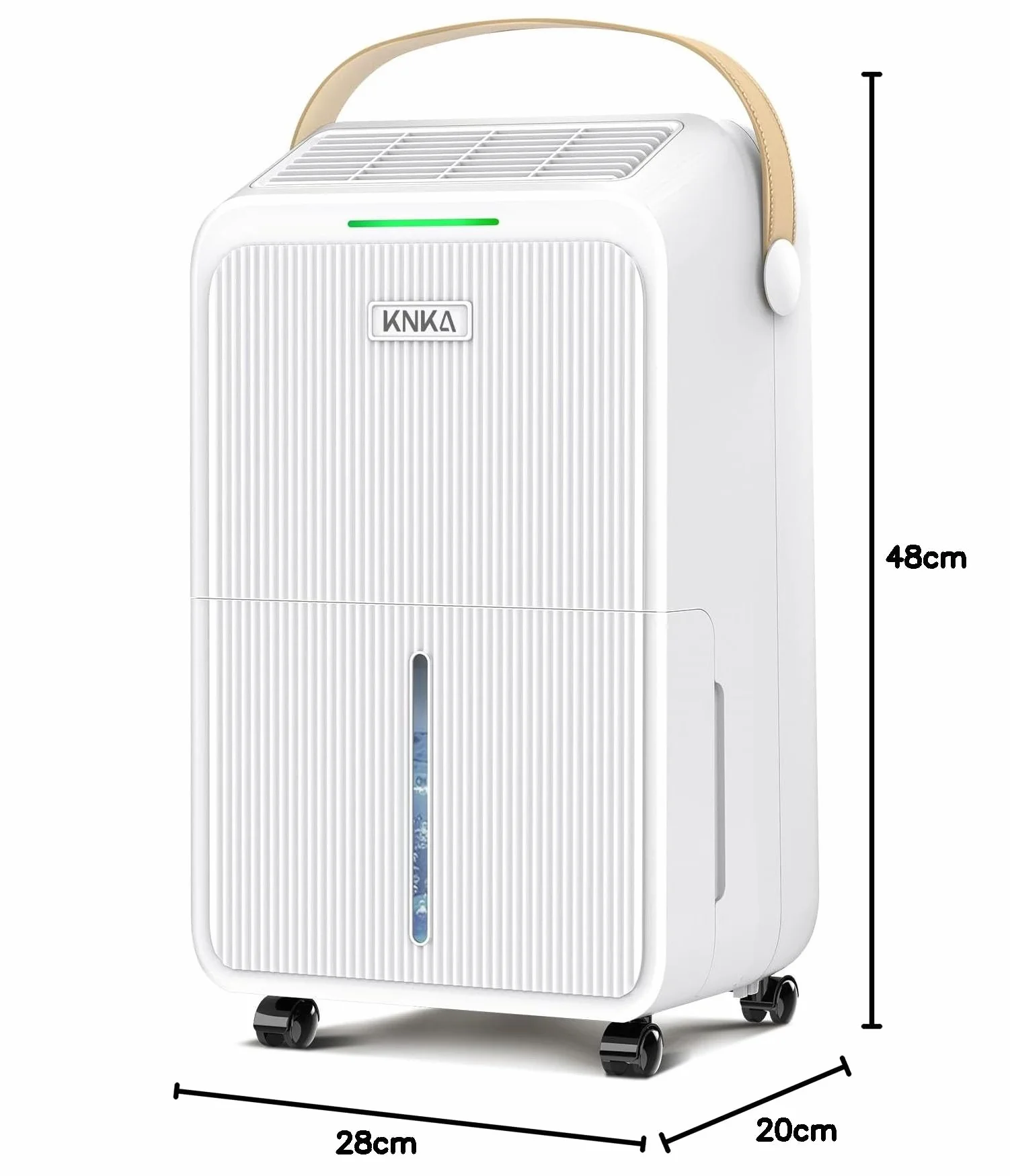 Deshumidificador, 16L/Día, Deshumificadores de Humedad Silencioso, Resultados En 30 Min, Consumo De Energía Reducido En Un 30%,Indicador De Humedad,Descongelación Automática,4 Modos,80m³ (Aprox. 32㎡)