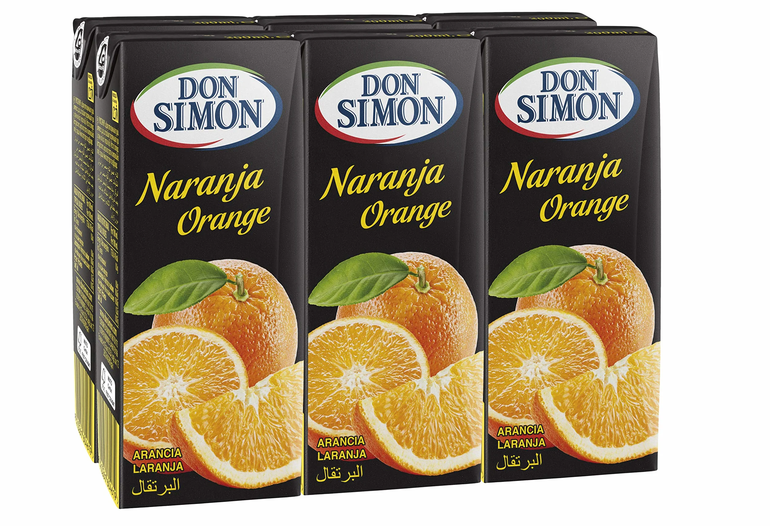 Don Simon Zumo Naranja, Pack de 6 x 200ml