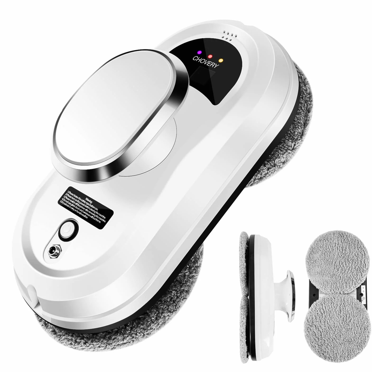 CHOVERY Limpiacristales Control Remoto Robot 5600pa Super Succión Electrico Navegación Inteligente Maquina para Todas Las Superficies Lisas