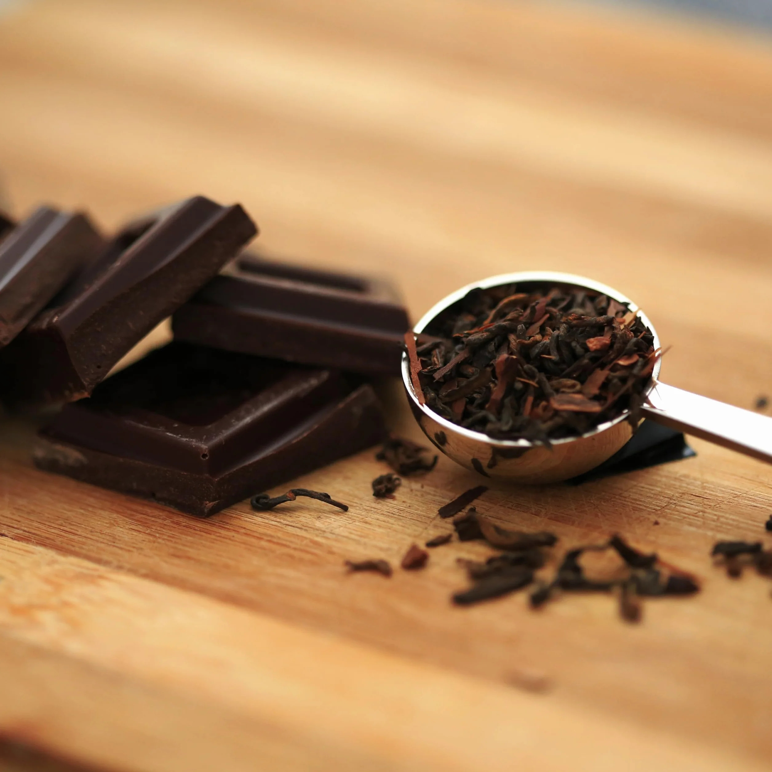 Té Rojo Pu Erh ChocoNoir 100g Hojas con Chocolate Cacao Lapacho Detox Digestivo
