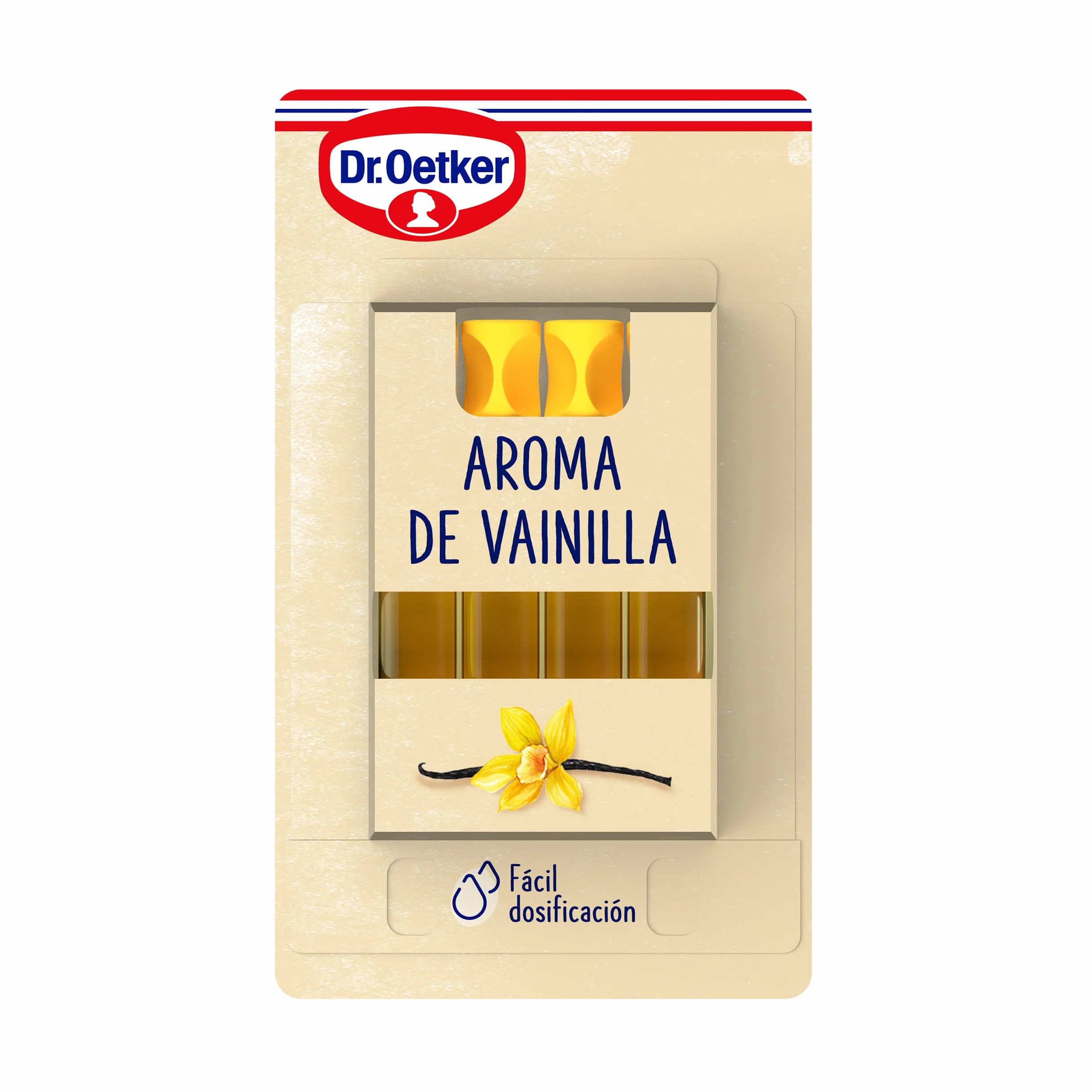 Dr. Oetker Aroma De Vanilla, 4 Doses, 8 Mililitro