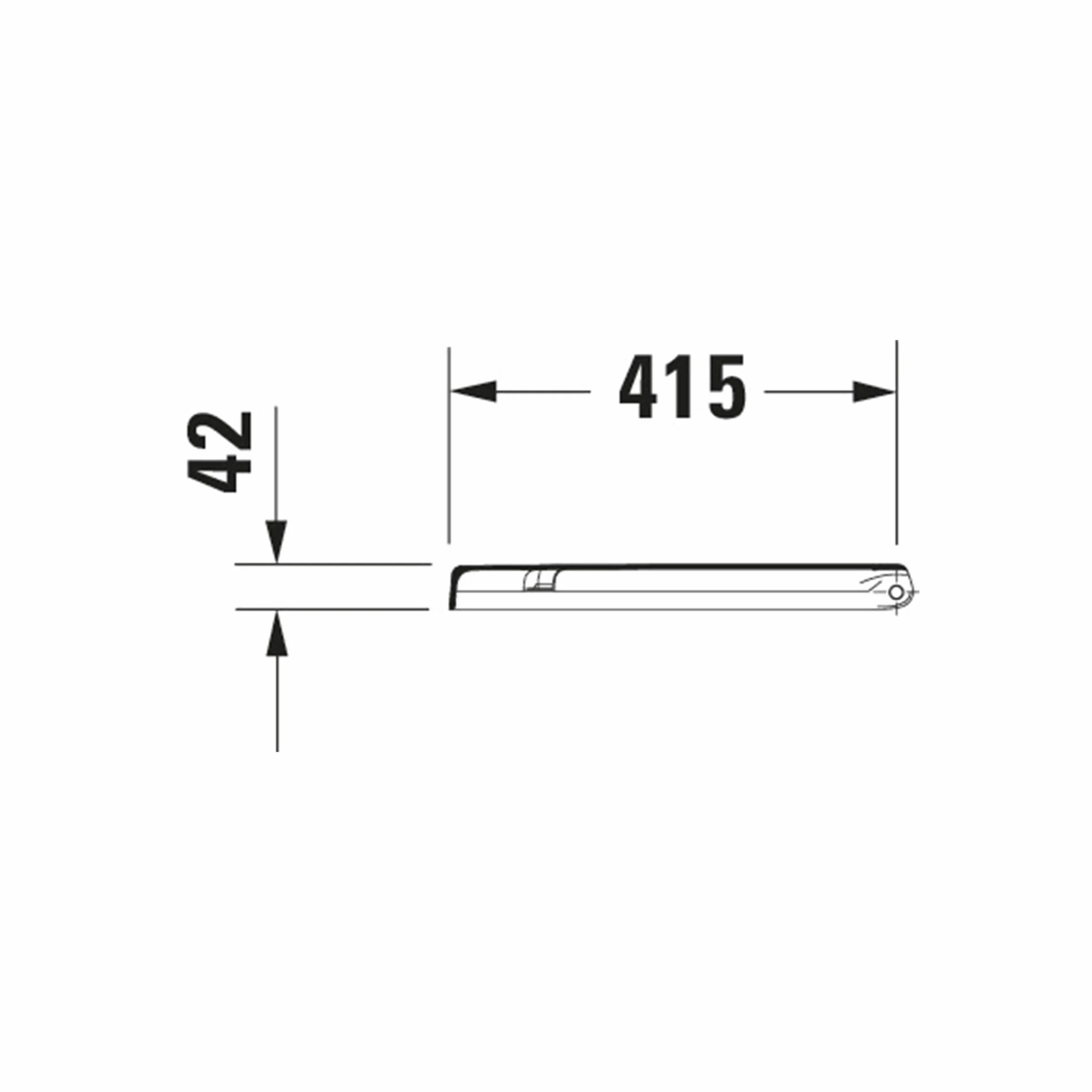 Duravit Starck 3 tapa WC, tapa de wc con mecanismo de cierre suave y lento, asiento de inodoro de urea duroplast, tapadera wc con bisagras de acero inoxidable, tapa de inodoro blanco