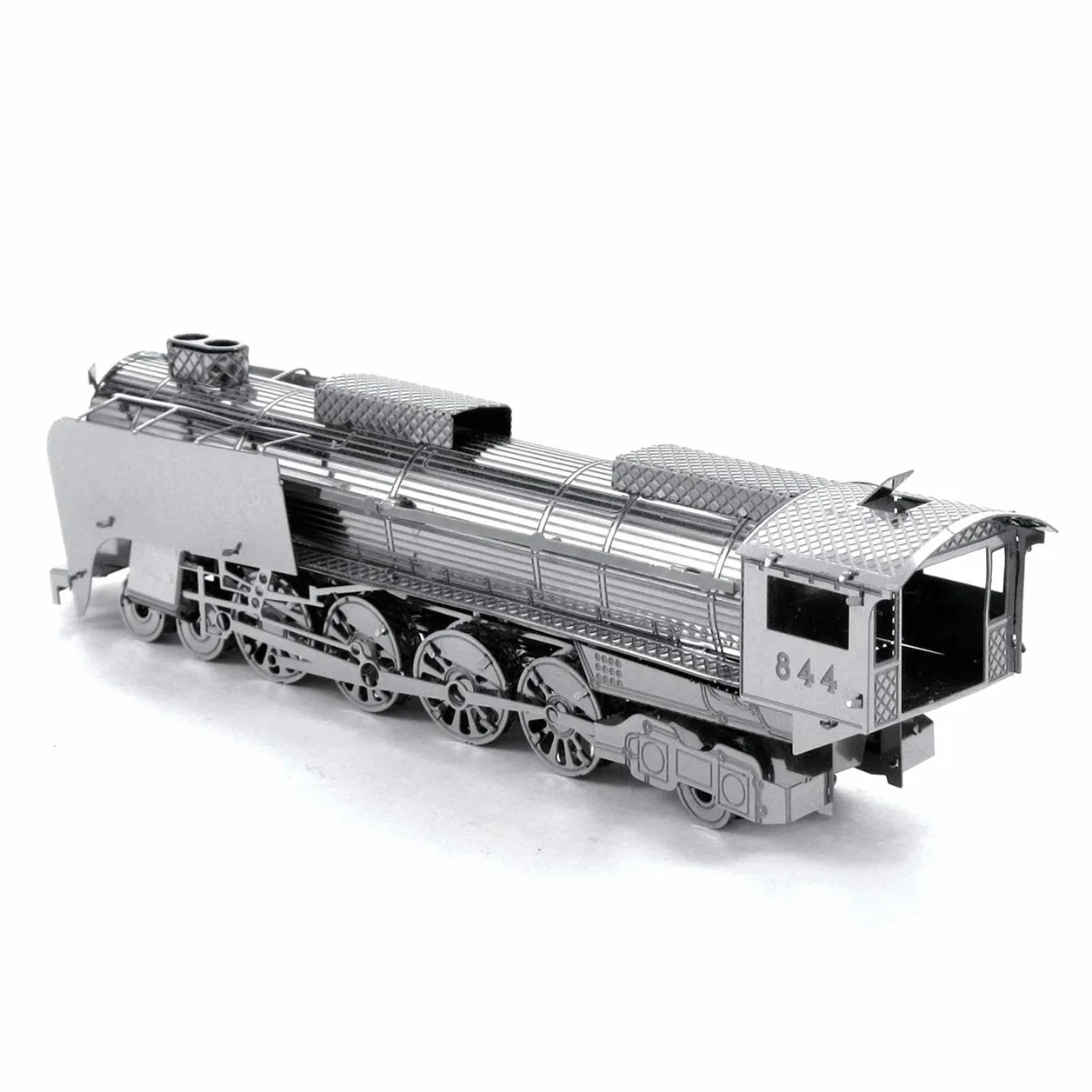 Metal Earth Puzzle 3D Locomotora De Vapor. Rompecabezas De Metal De Vehículos. Maquetas para Construir para Adultos Nivel Desafiante De 11 X 2.3 X 3 Cm