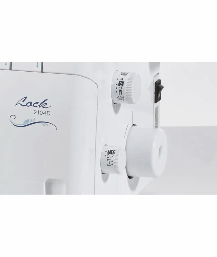 Brother máquina de Coser, Blanco, L, 2104D
