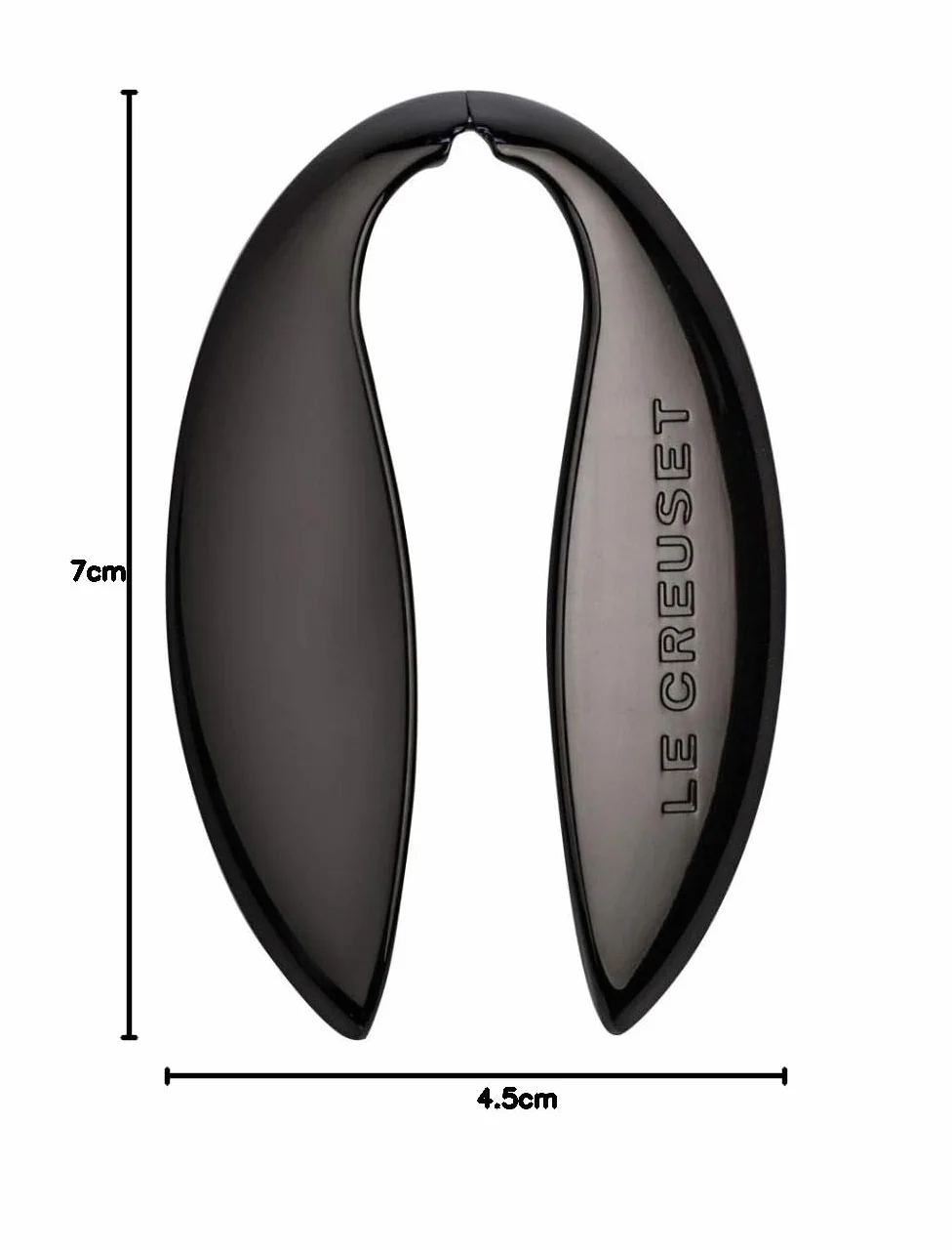 Le Creuset Classic Cortacápsulas, FC 100, Policarbonato, Negro Onyx, 49461001400000