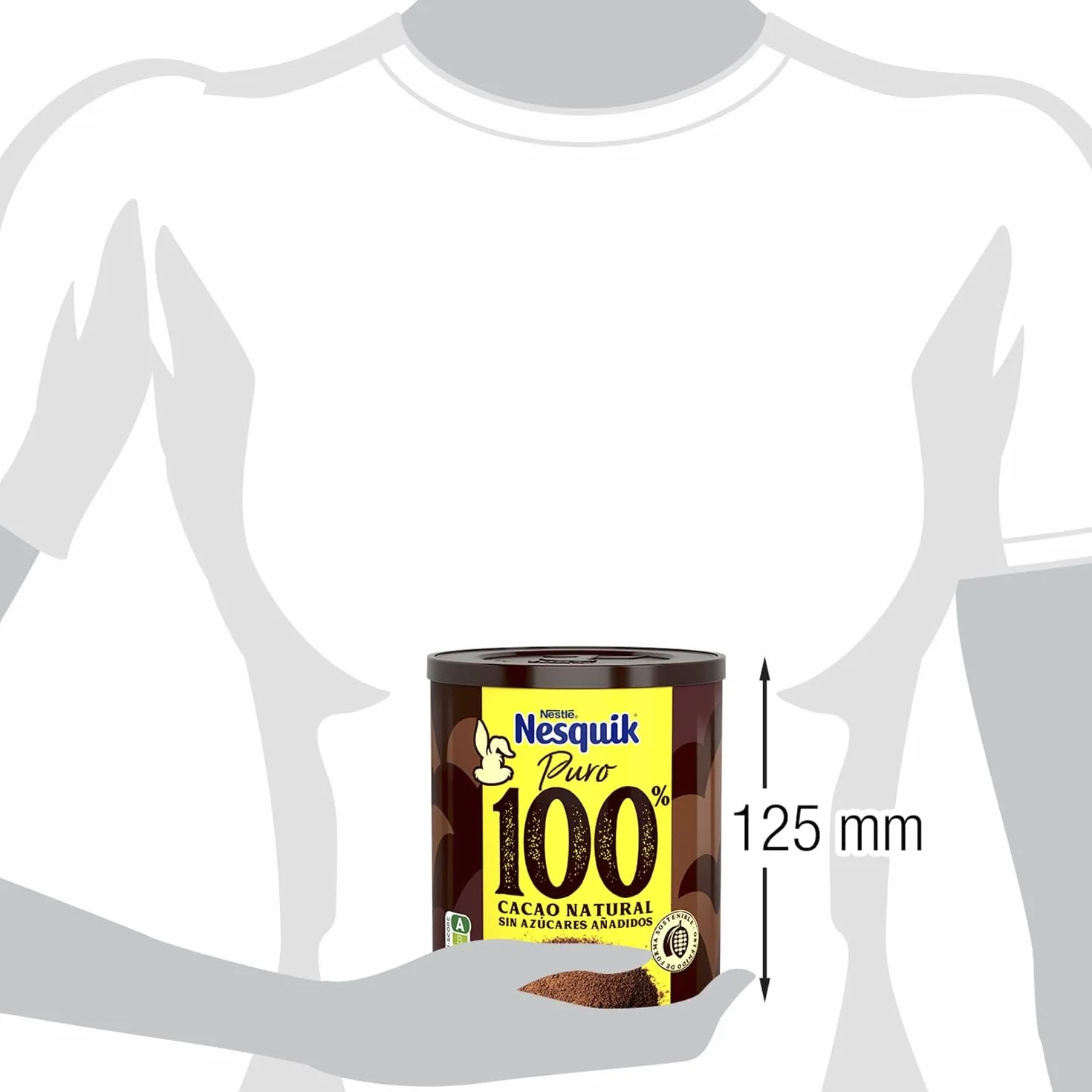 NESTLÉ NESQUIK Intenso 100% Cacao Soluble 290g