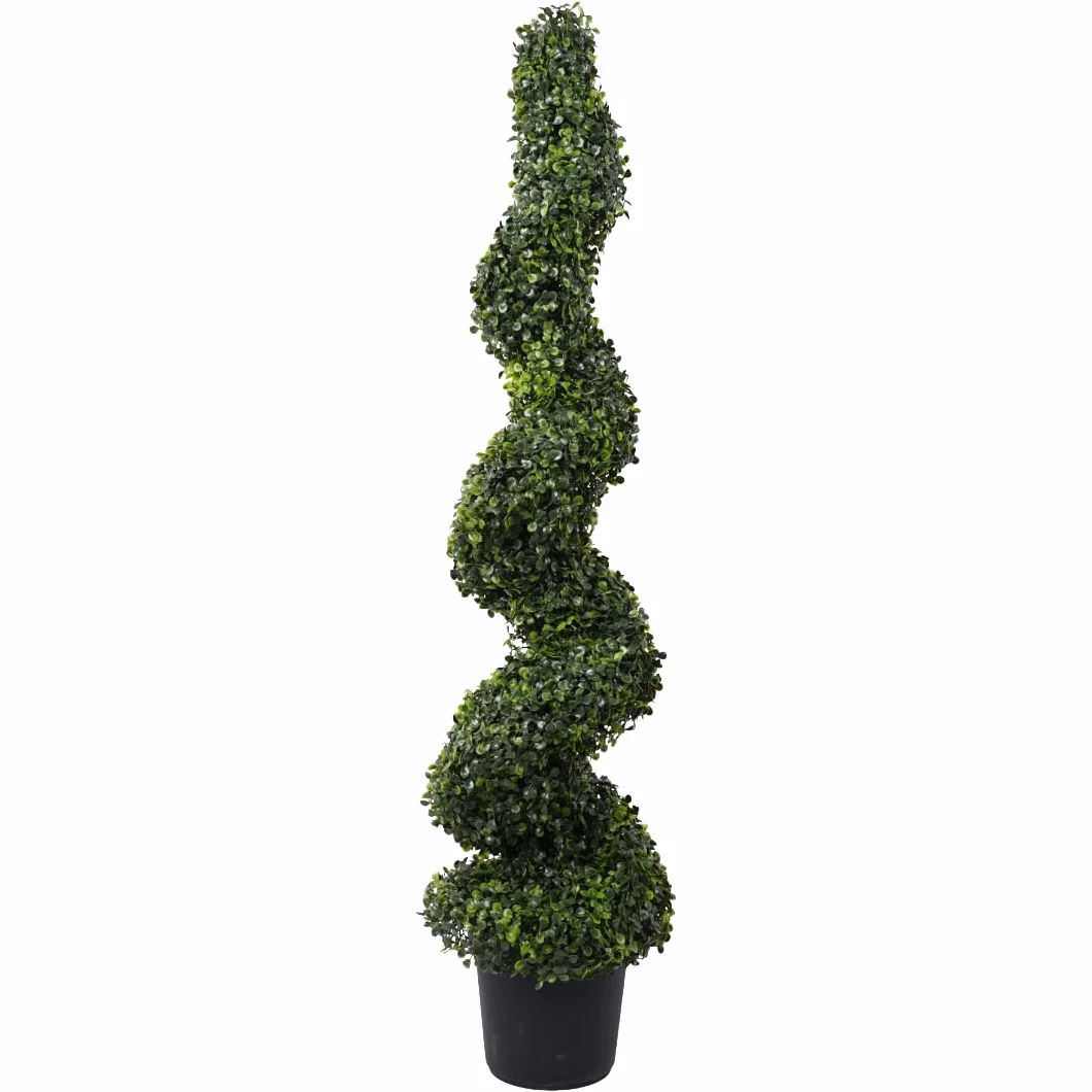 Best Artificial (TM) contra 5 pies 150 cm árbol de Spiral de jardín de boj * * Rayos UV protegido * *