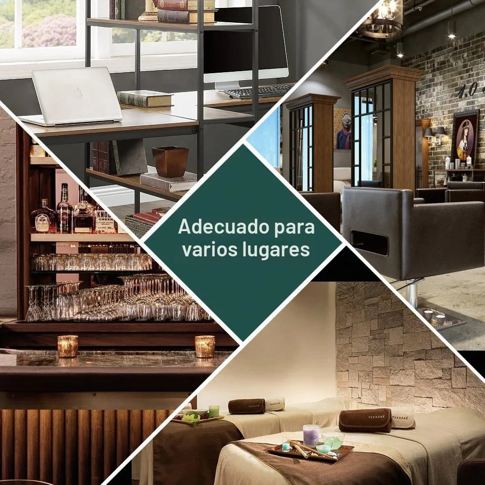 BFTOU Taburete giratorio cuadrado con ruedas ajustable silla respaldo blanco