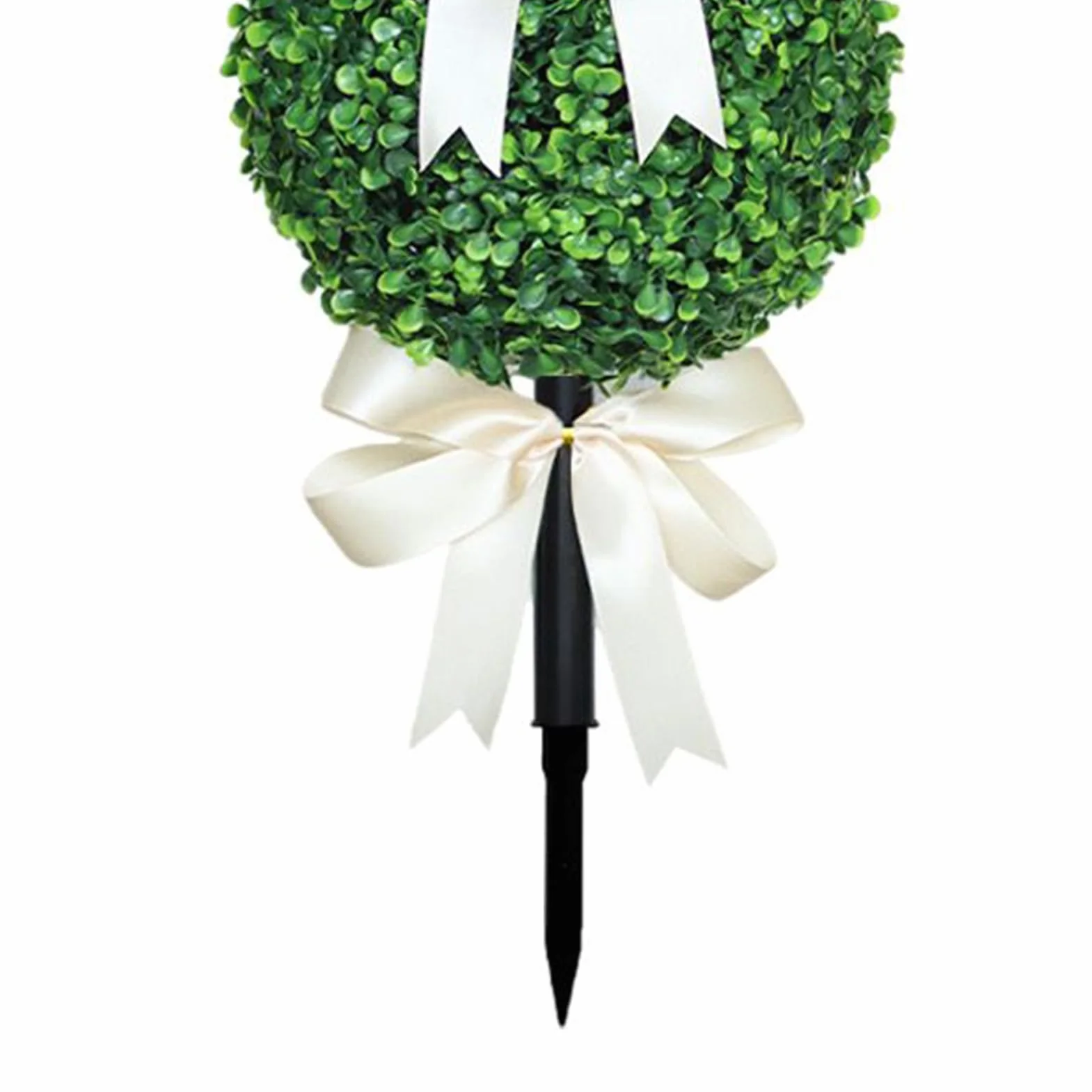 Topiario de Conejo Grande | Planta de de Pascua de 35.4 Pulgadas, topiario de de Conejo con estaca de Tierra, para Porche, jardín, Patio, césped, Patio, hogar, Lugar de Trabajo