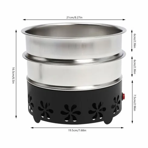 Enfriador de granos de café eléctrico con filtro de doble capa para cafeterías