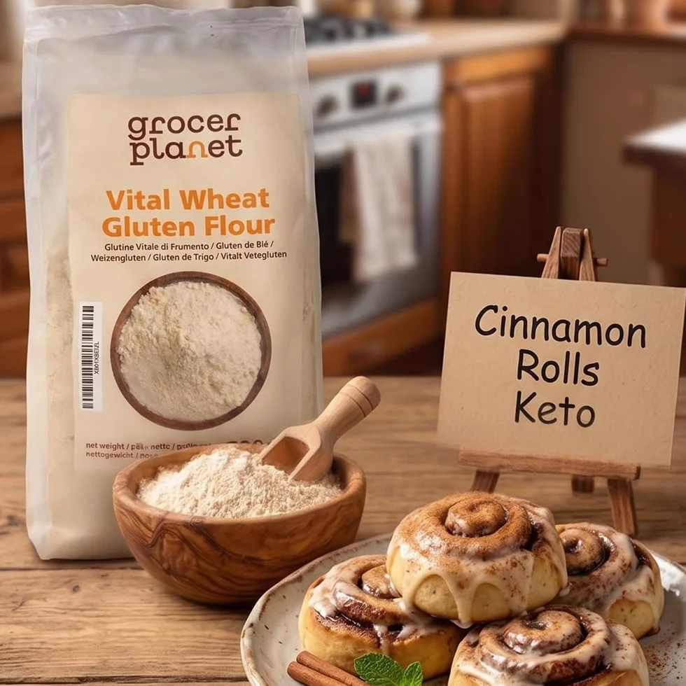 Grocer Planet Gluten de Trigo 600g Preparación Productos Horneados Seitán Proteínas