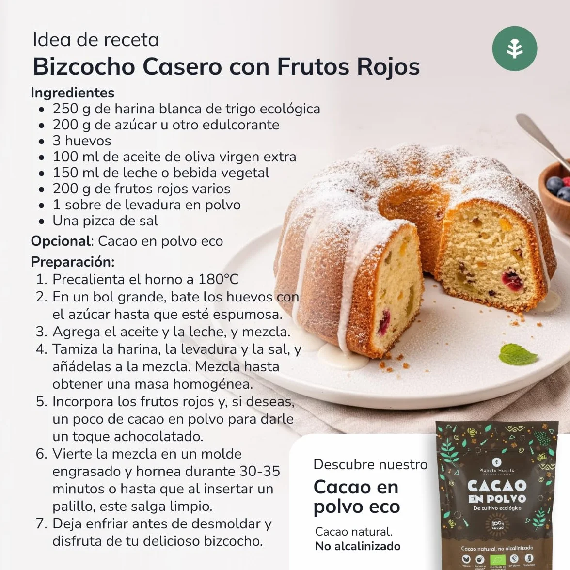 Harina Blanca de Trigo Eco 800 g – Harina Ecológica para Horneados