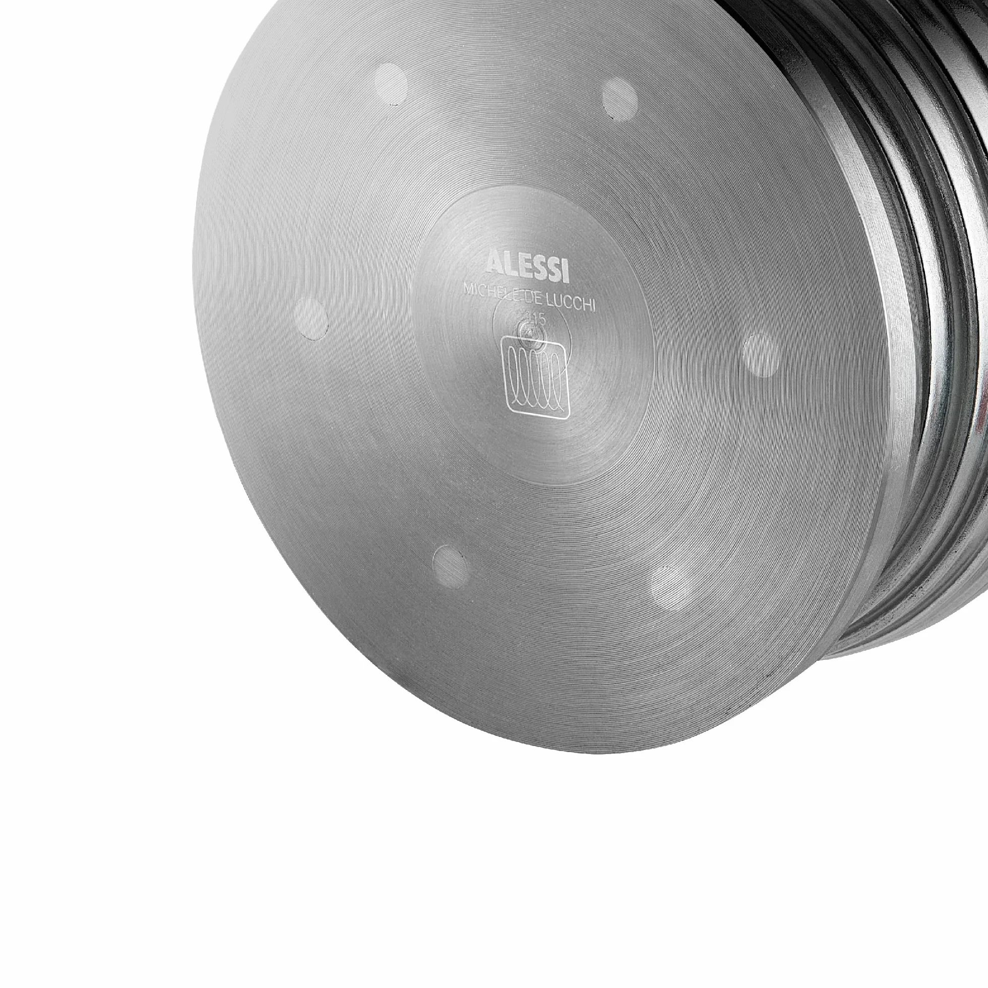 "PULCINA" CAFETERA 6 TAZAS INDUCCIÓN ROJA