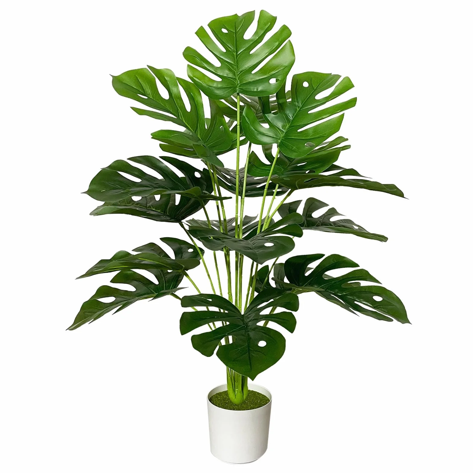 Árbol Artificial Palmera Falsa 75cm Maceta Decoración Hogar