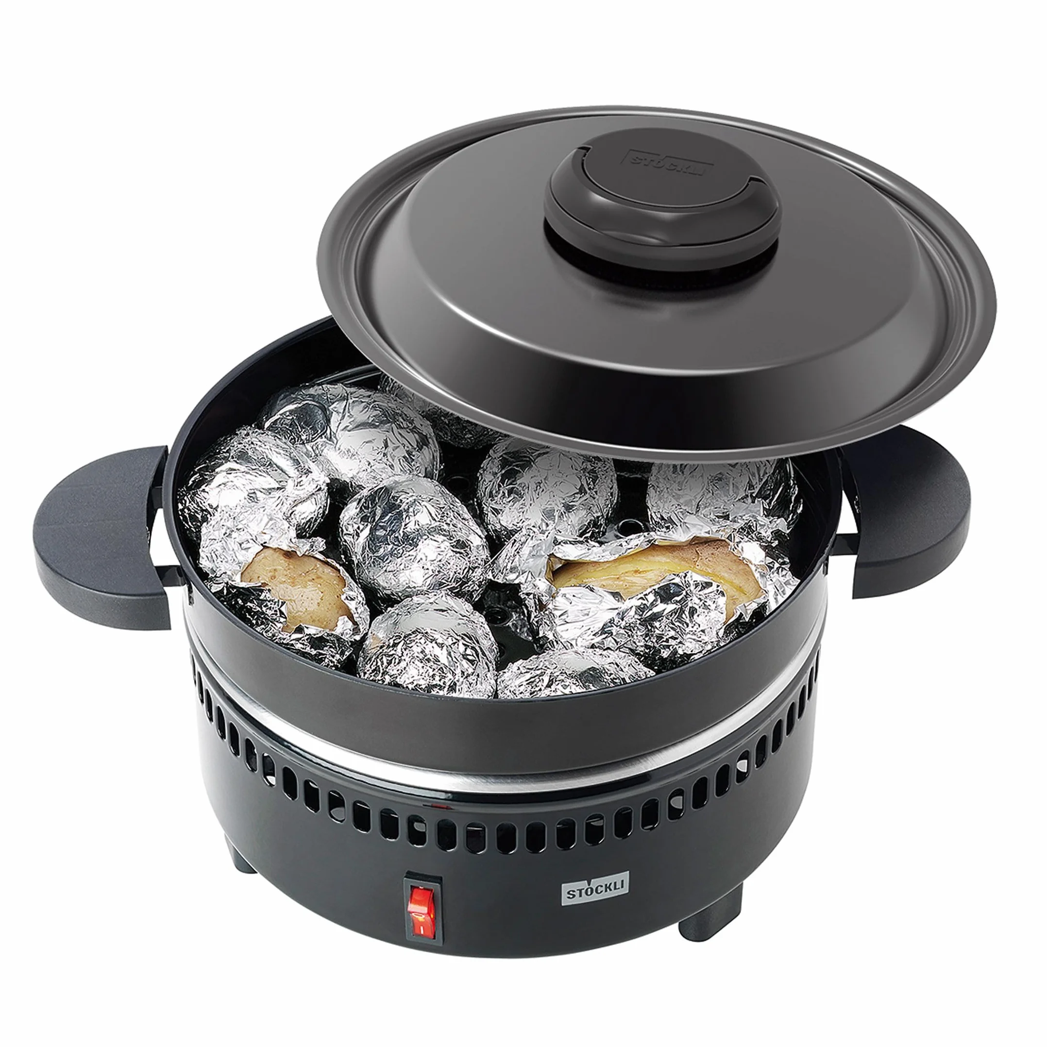 Stöckli Horno de Marroni, placa para crepes y parrilla de mesa